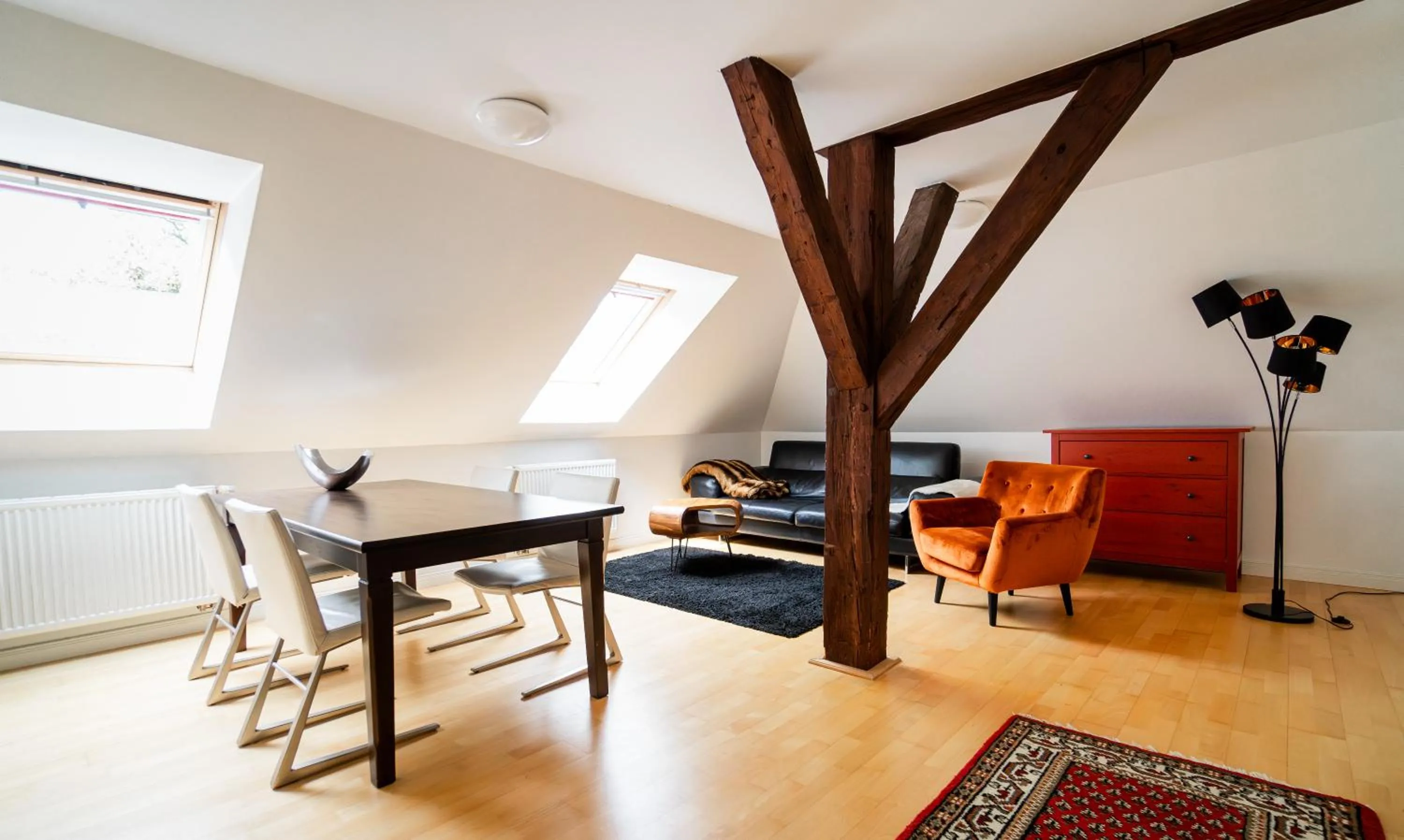 Living room in Schloss Harkensee