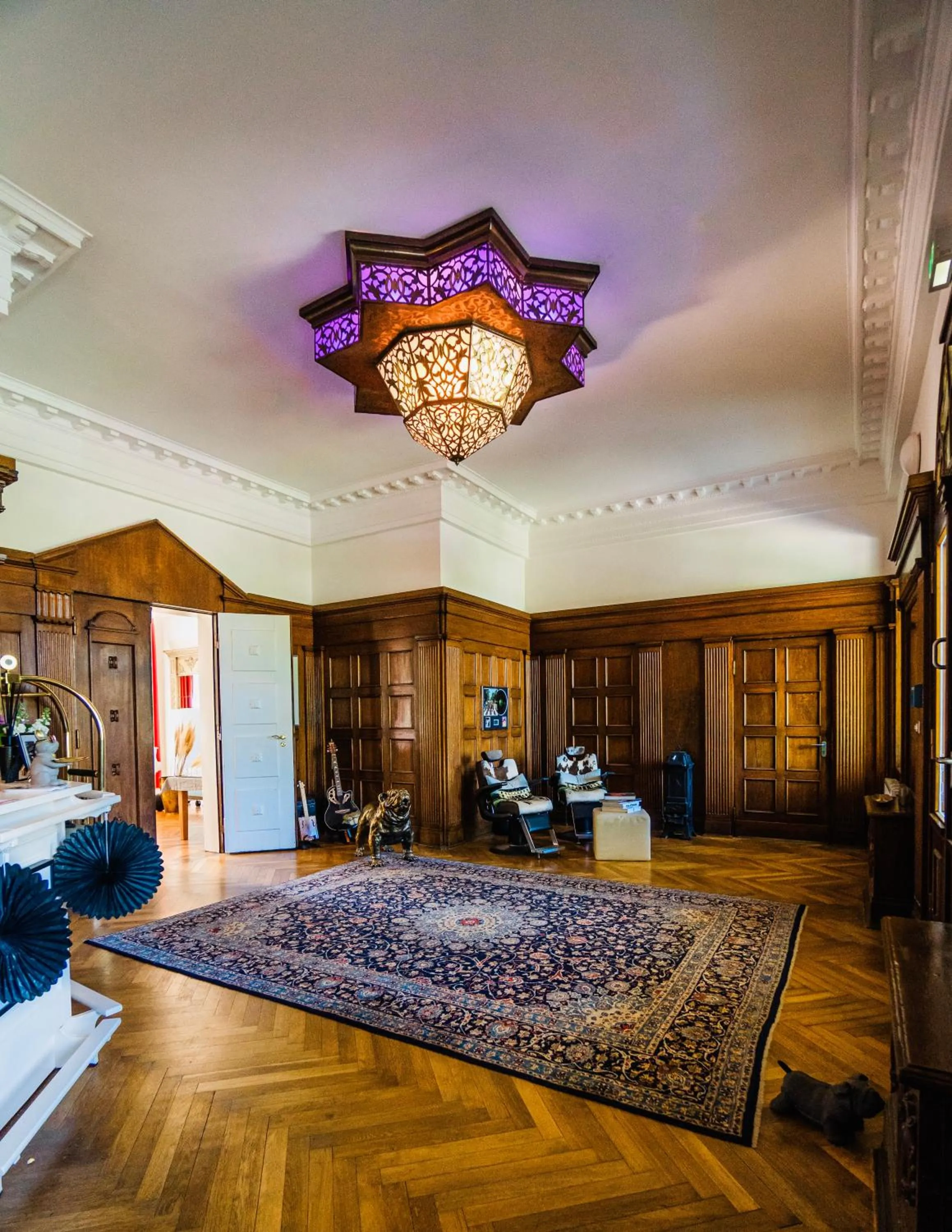 Lobby or reception in Schloss Harkensee