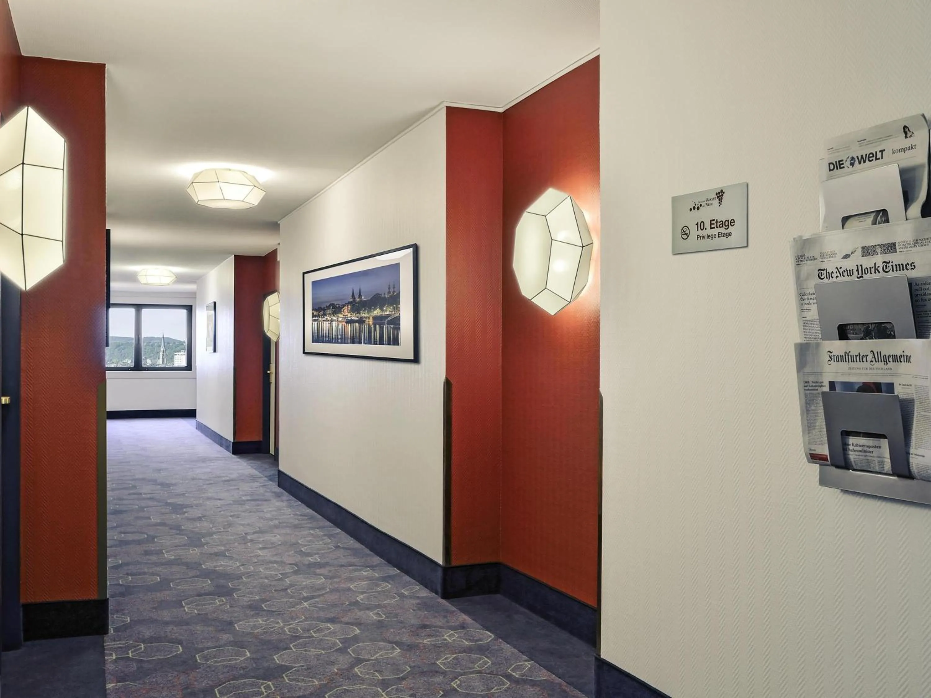 Property building in Mercure Hotel Koblenz