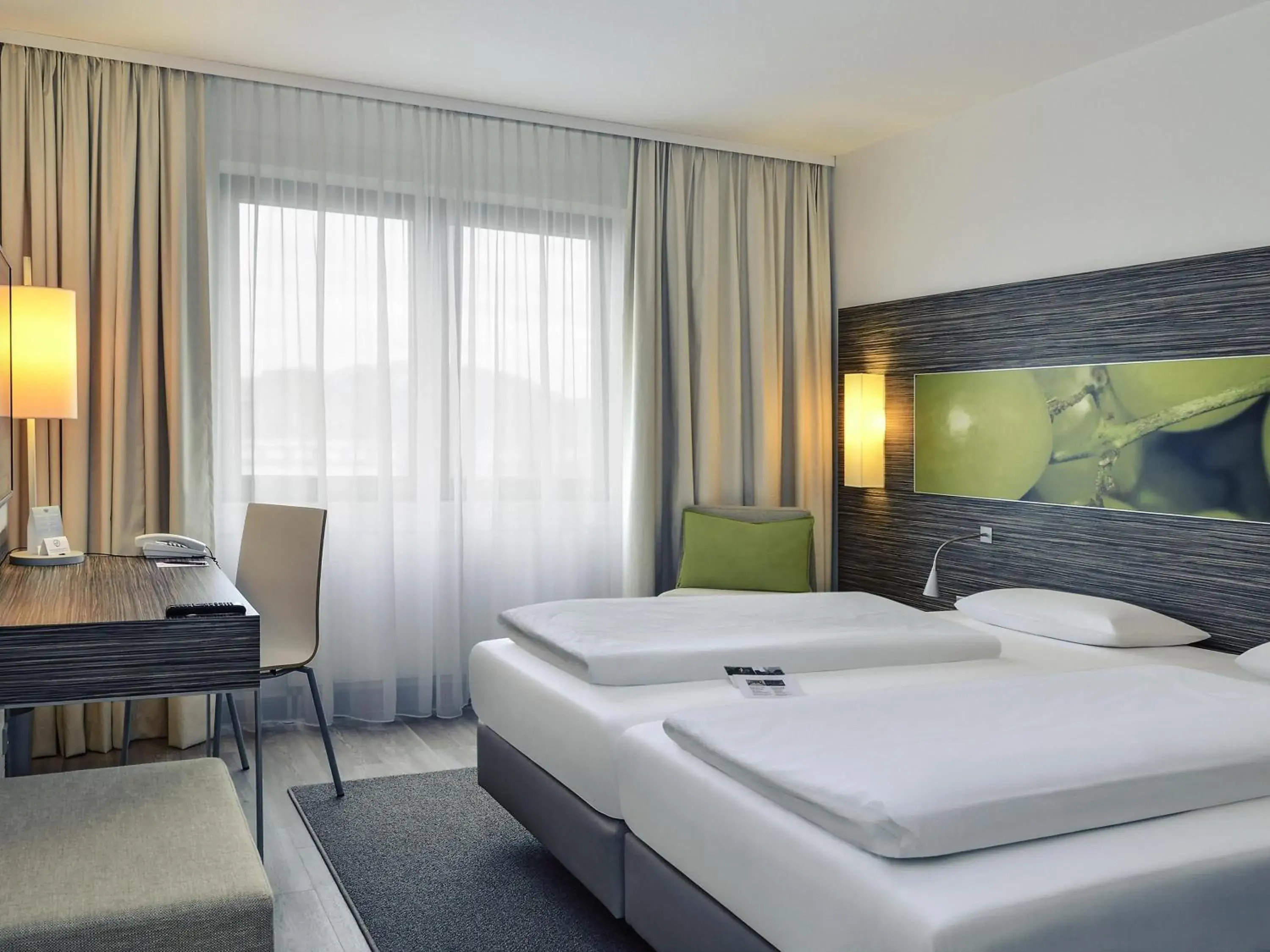 Bedroom, Bed in Mercure Hotel Koblenz Bedroom, Bed in Mercure Hotel Koblenz