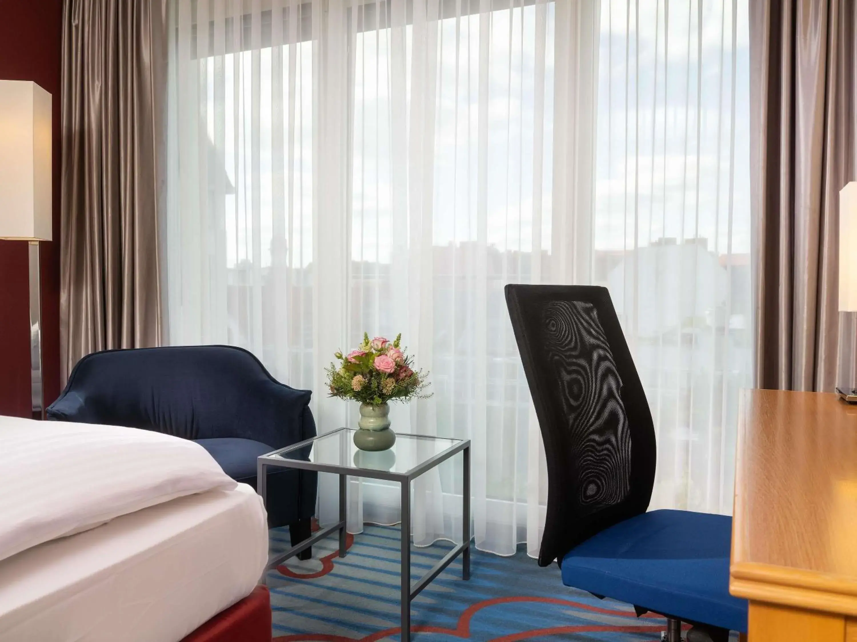 Bedroom, Bed in Mercure Hotel Berlin Tempelhof Bedroom, Bed in Mercure Hotel Berlin Tempelhof