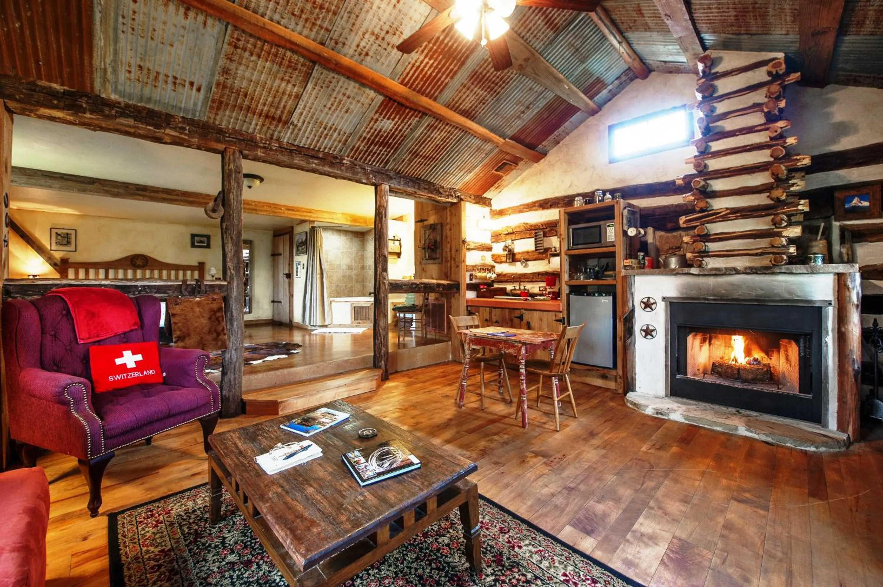 Living room in Barons CreekSide Resort