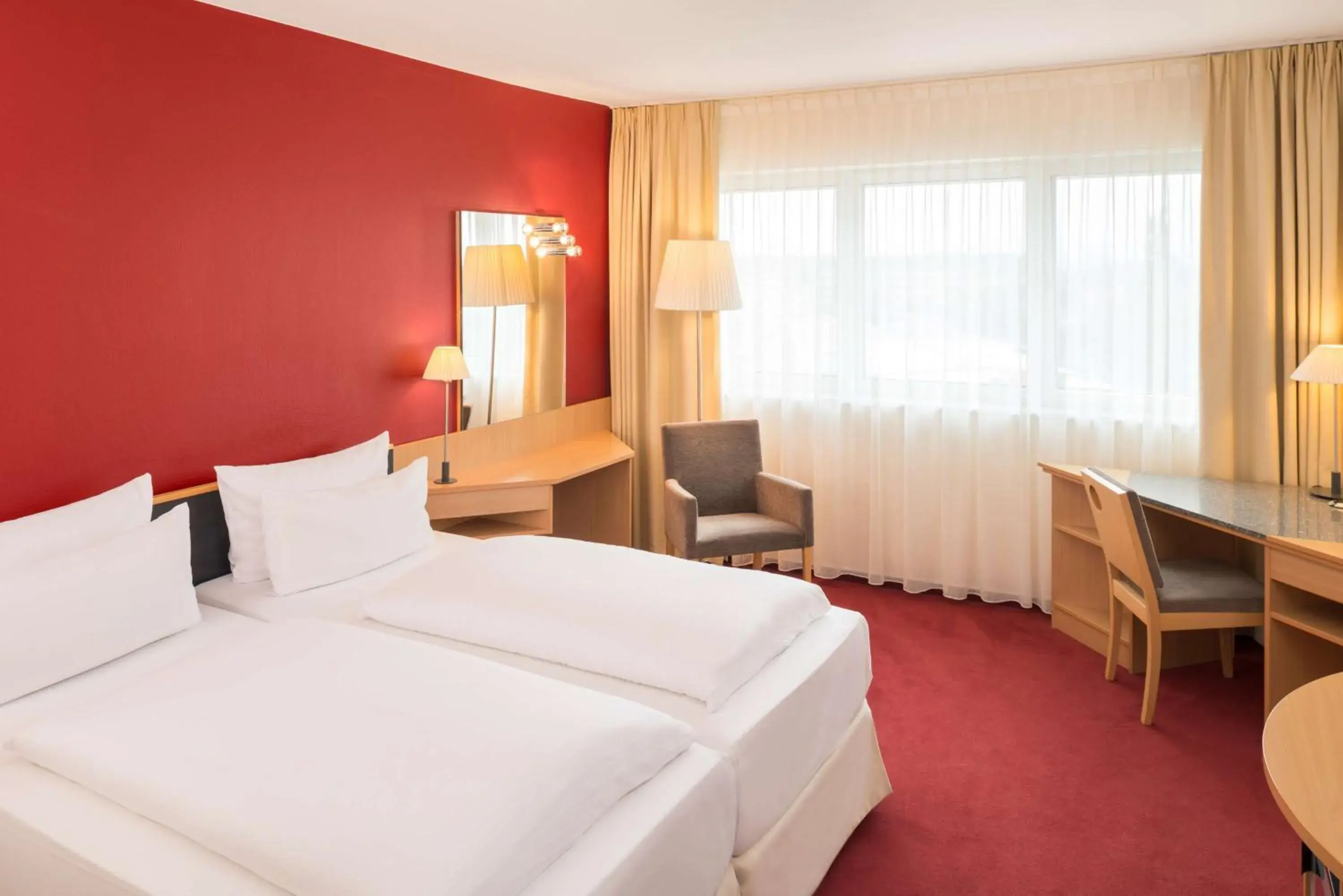 Photo of the whole room, Bed in NH Dresden Neustadt Photo of the whole room, Bed in NH Dresden Neustadt