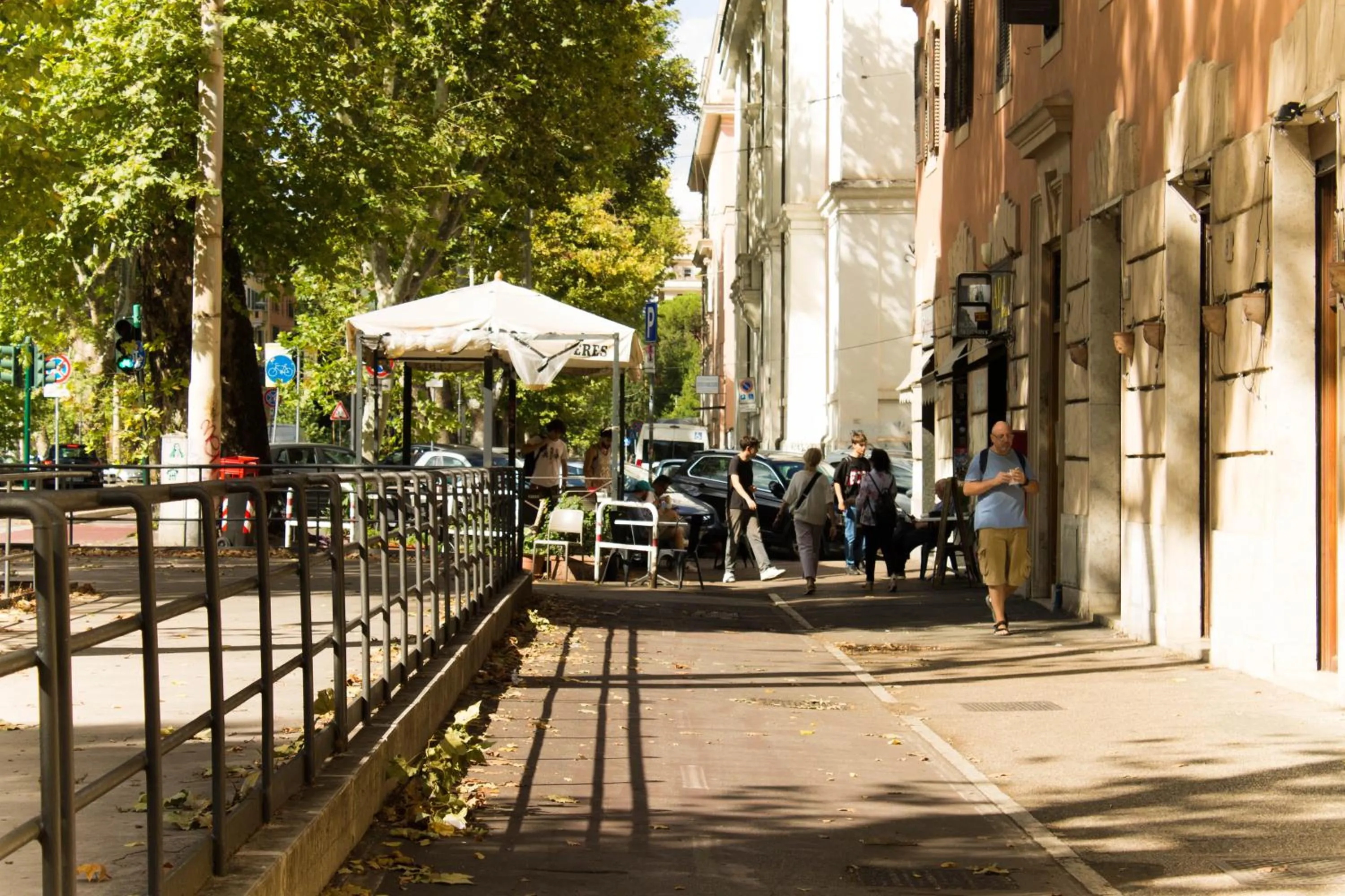 People in Daffodil in Roma San Pietro