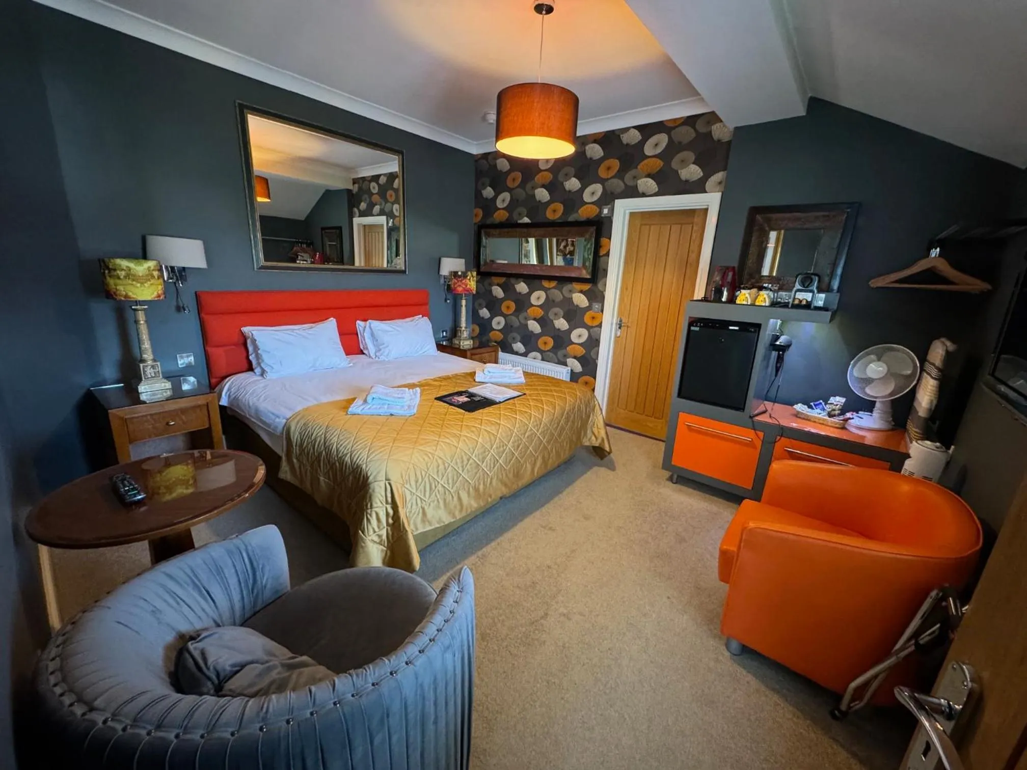 Bed in The Pilot Inn