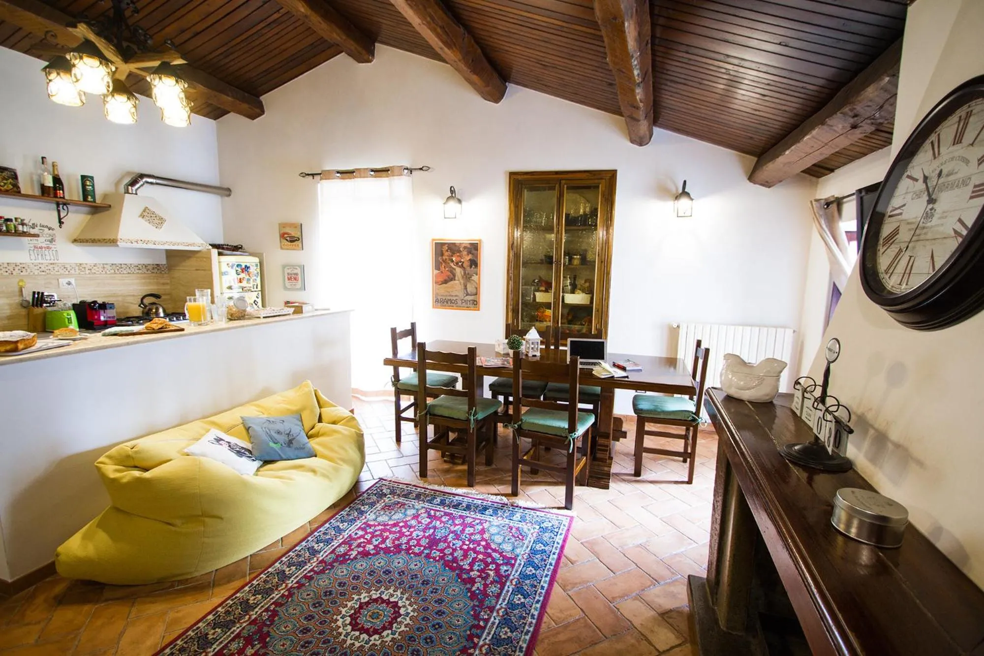 Living room in La Dimora diChecchino
