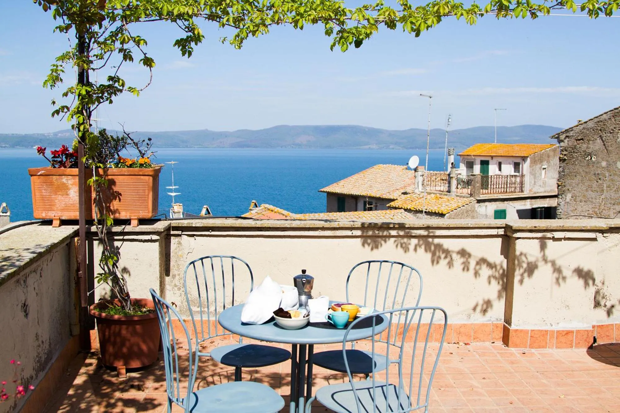 Balcony/Terrace in La Dimora diChecchino
