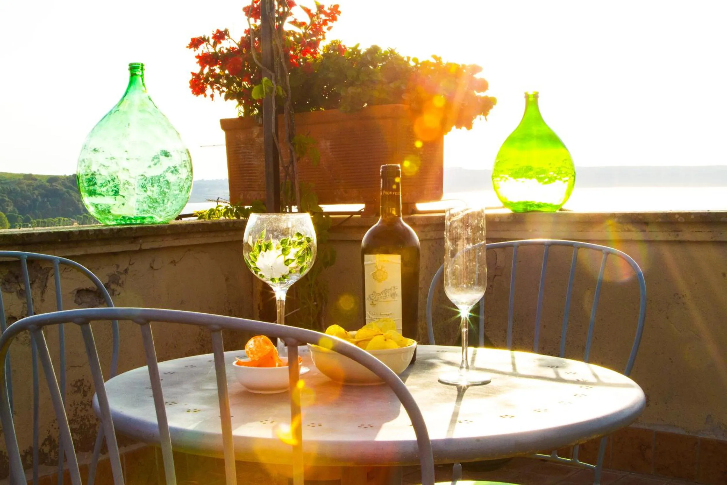 Balcony/Terrace in La Dimora diChecchino