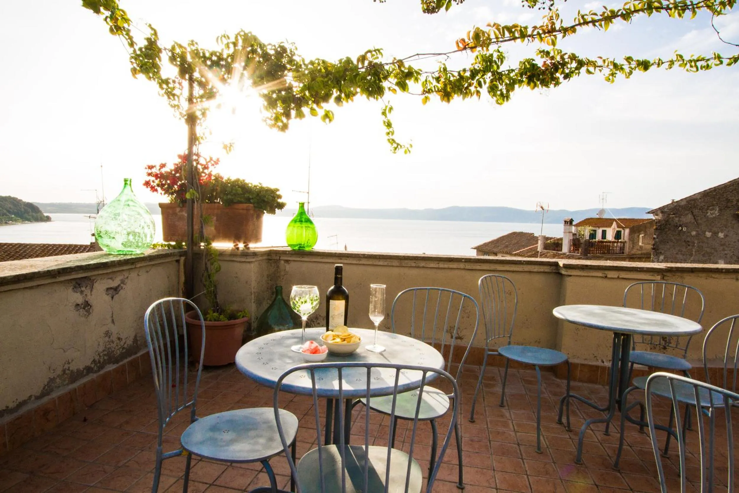 Balcony/Terrace in La Dimora diChecchino