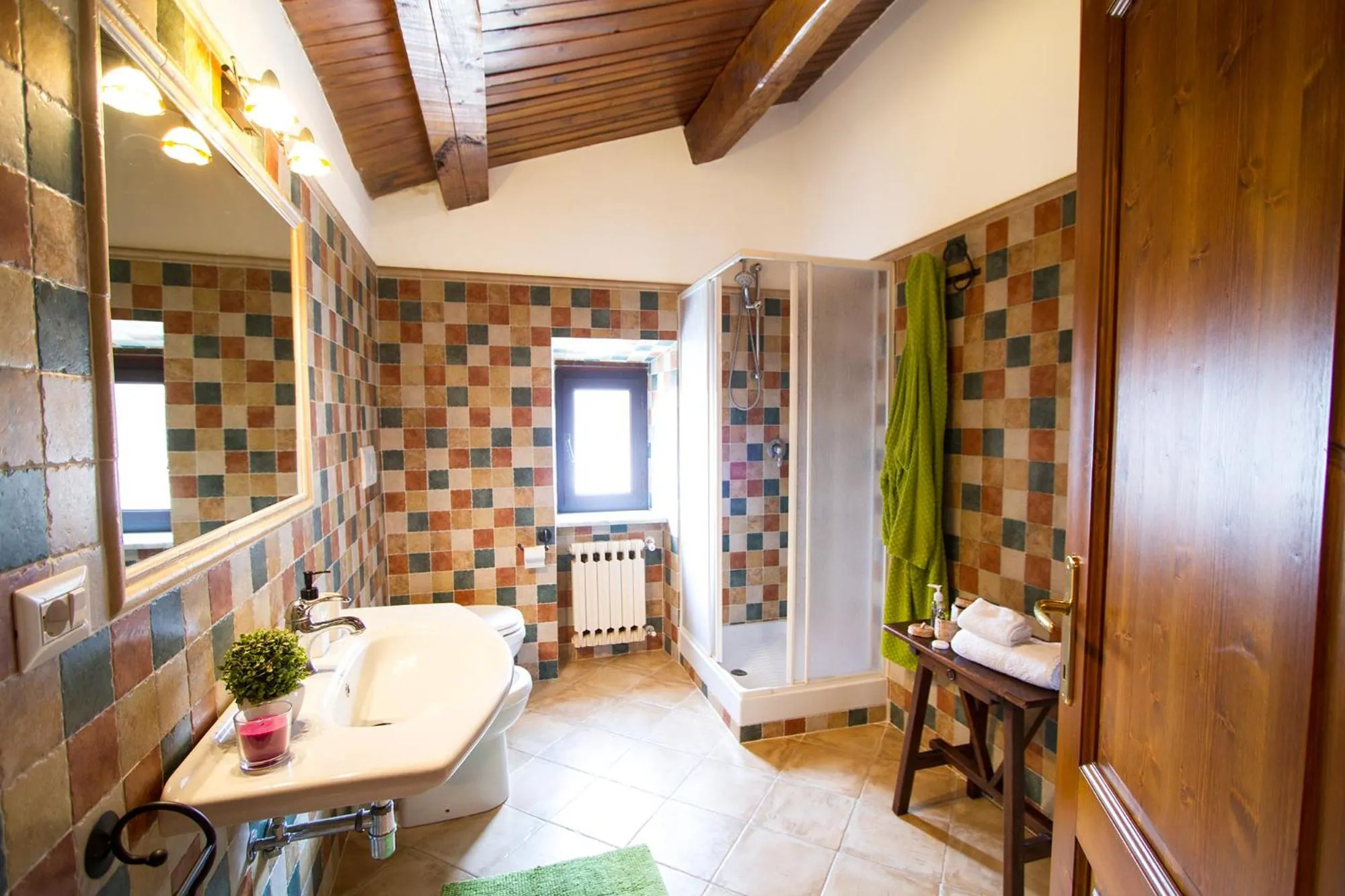 Bathroom in La Dimora diChecchino