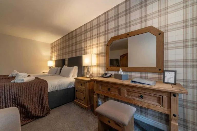 Bed in The Oaks Hotel