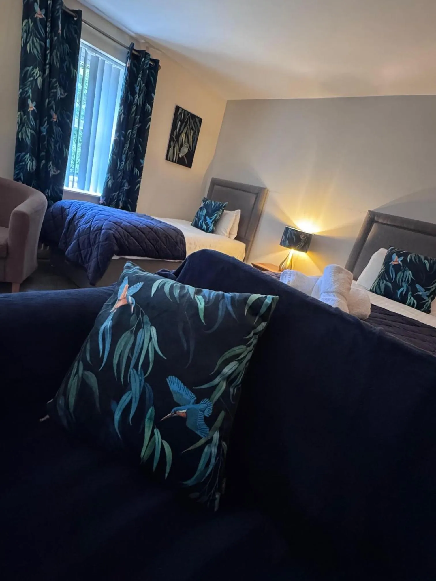 Bed in The Oaks Hotel