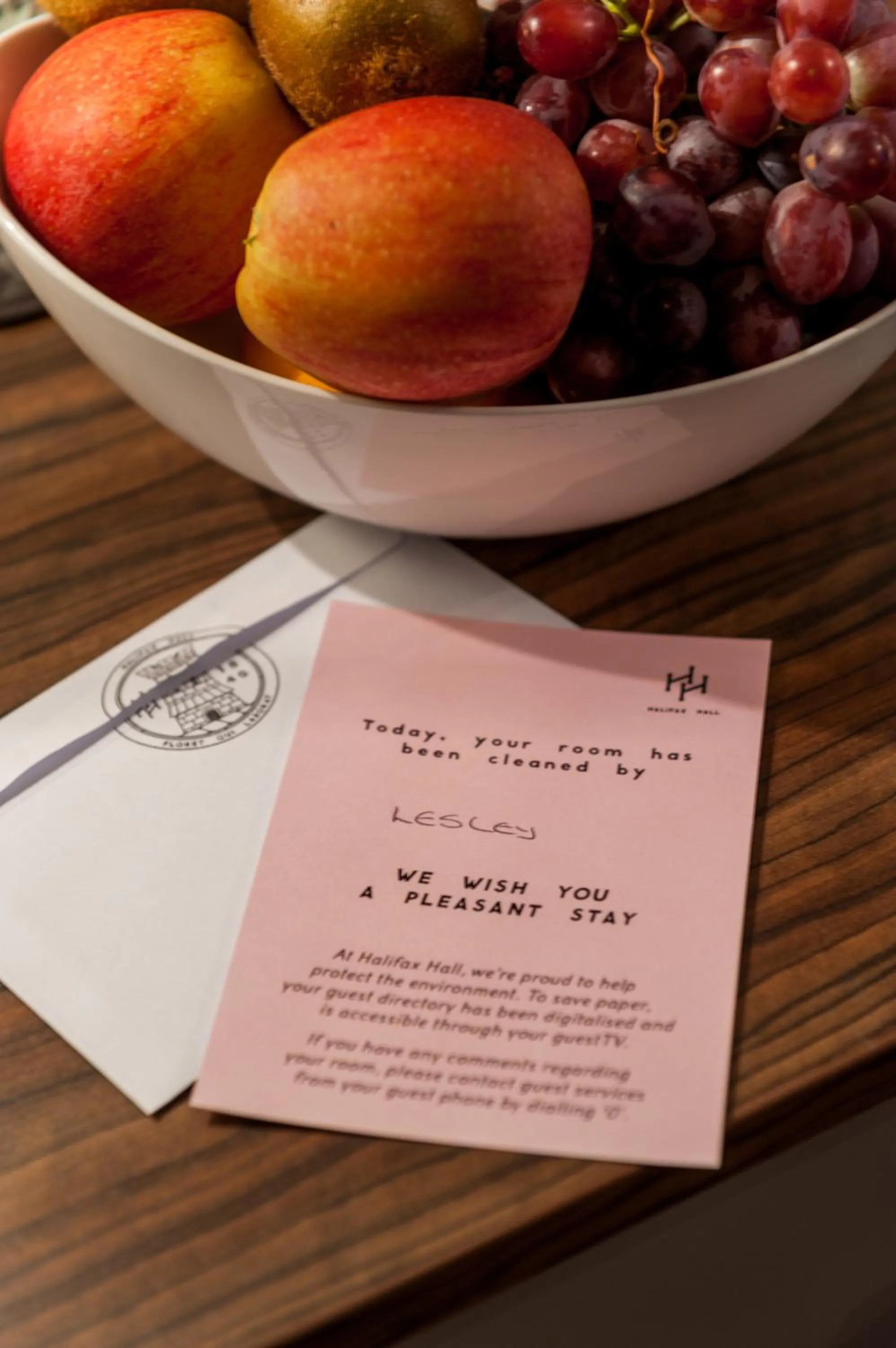 Food in Halifax Hall