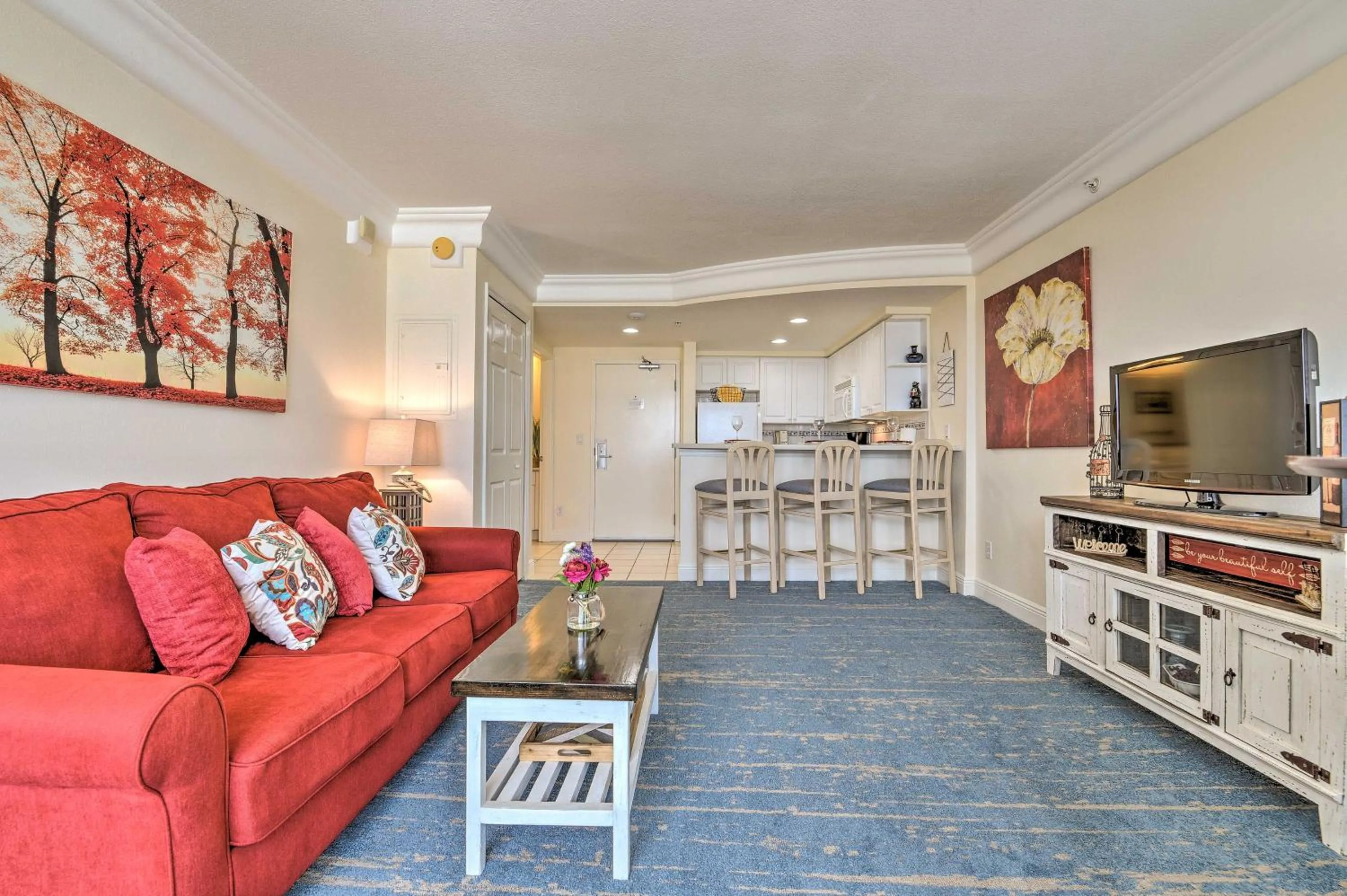 Daytona Beachfront Condo with Ocean View