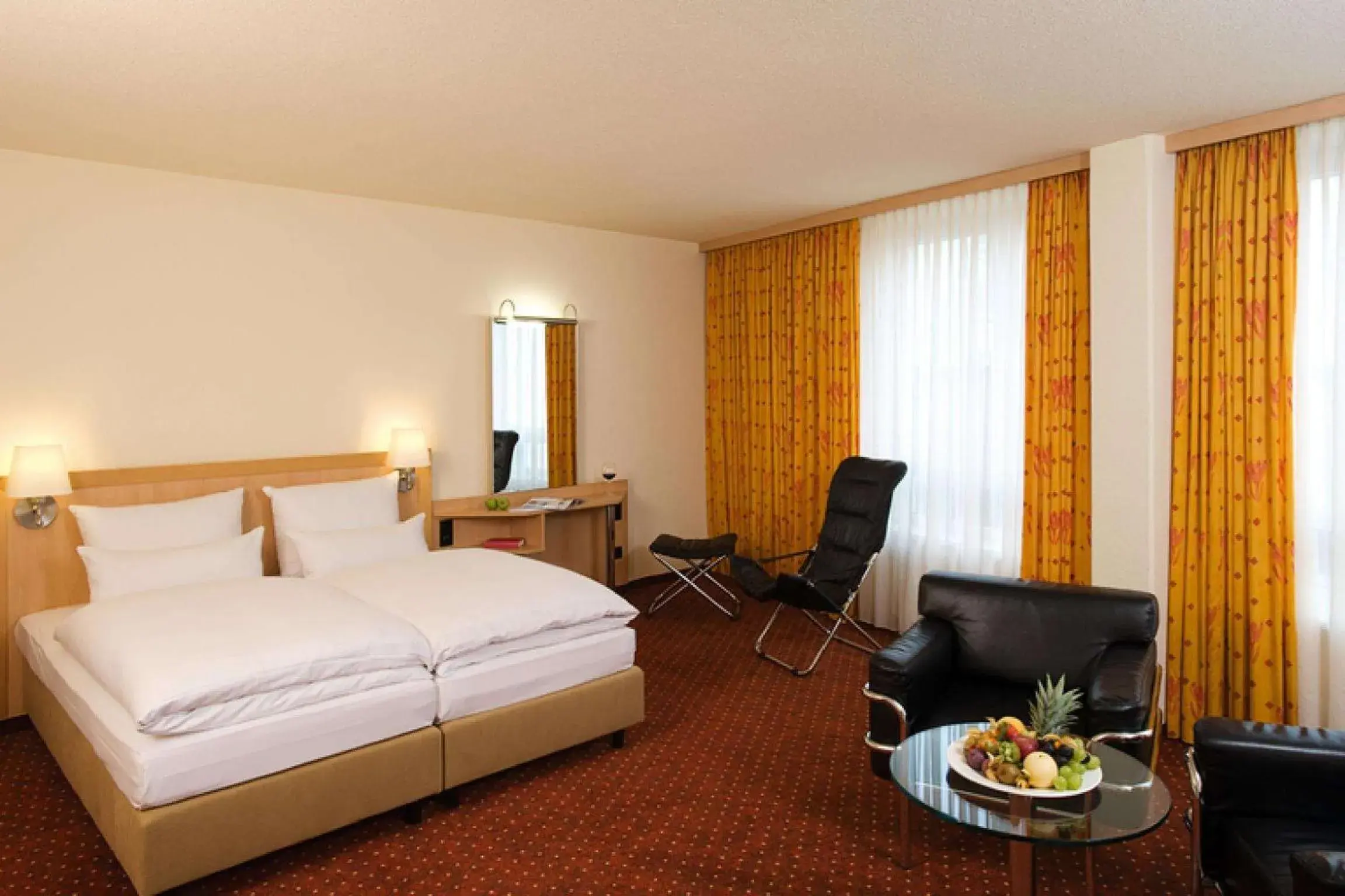 Photo of the whole room, Bed in NH Leipzig Messe Photo of the whole room, Bed in NH Leipzig Messe