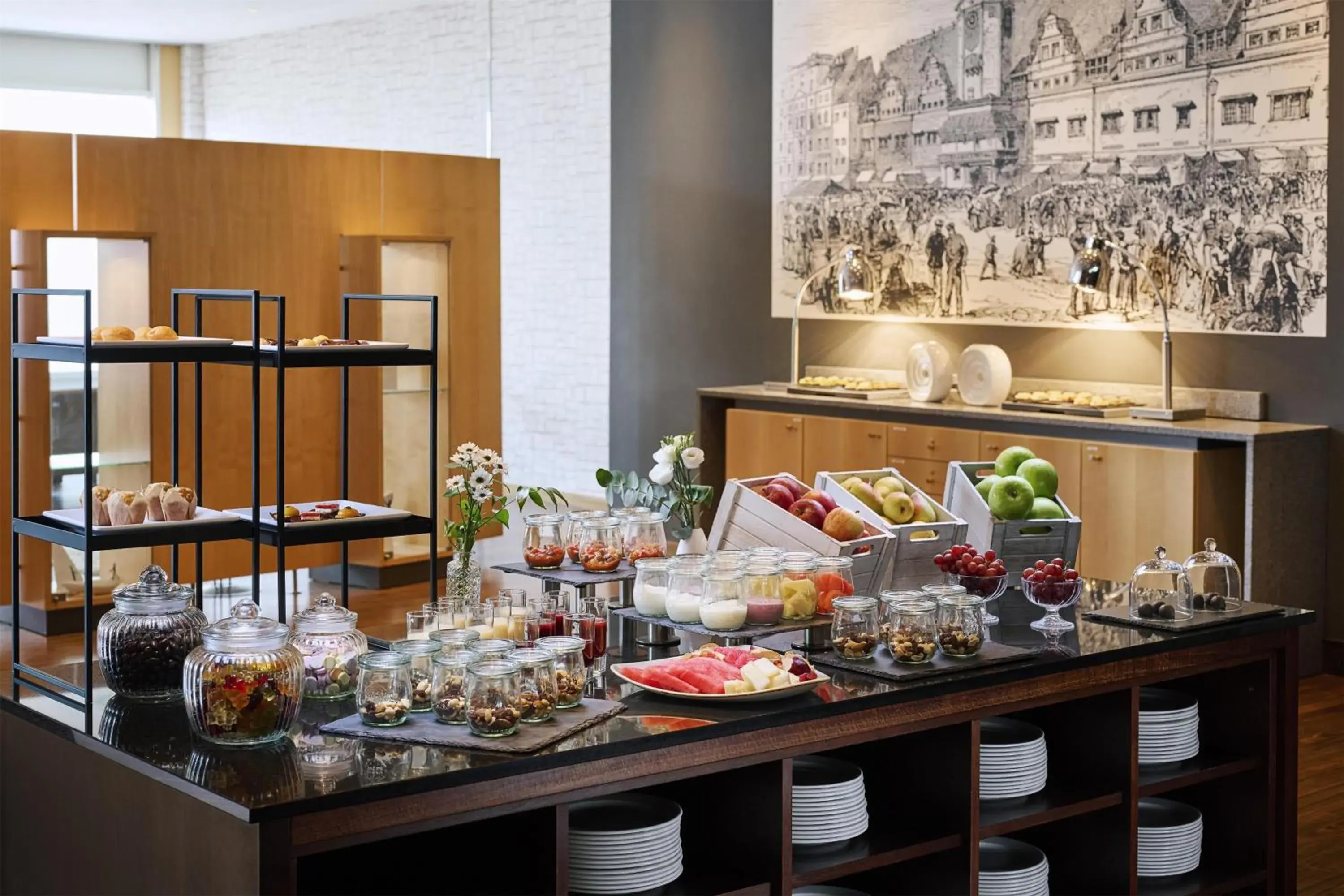 Restaurant/places to eat in NH Leipzig Messe Restaurant/places to eat in NH Leipzig Messe