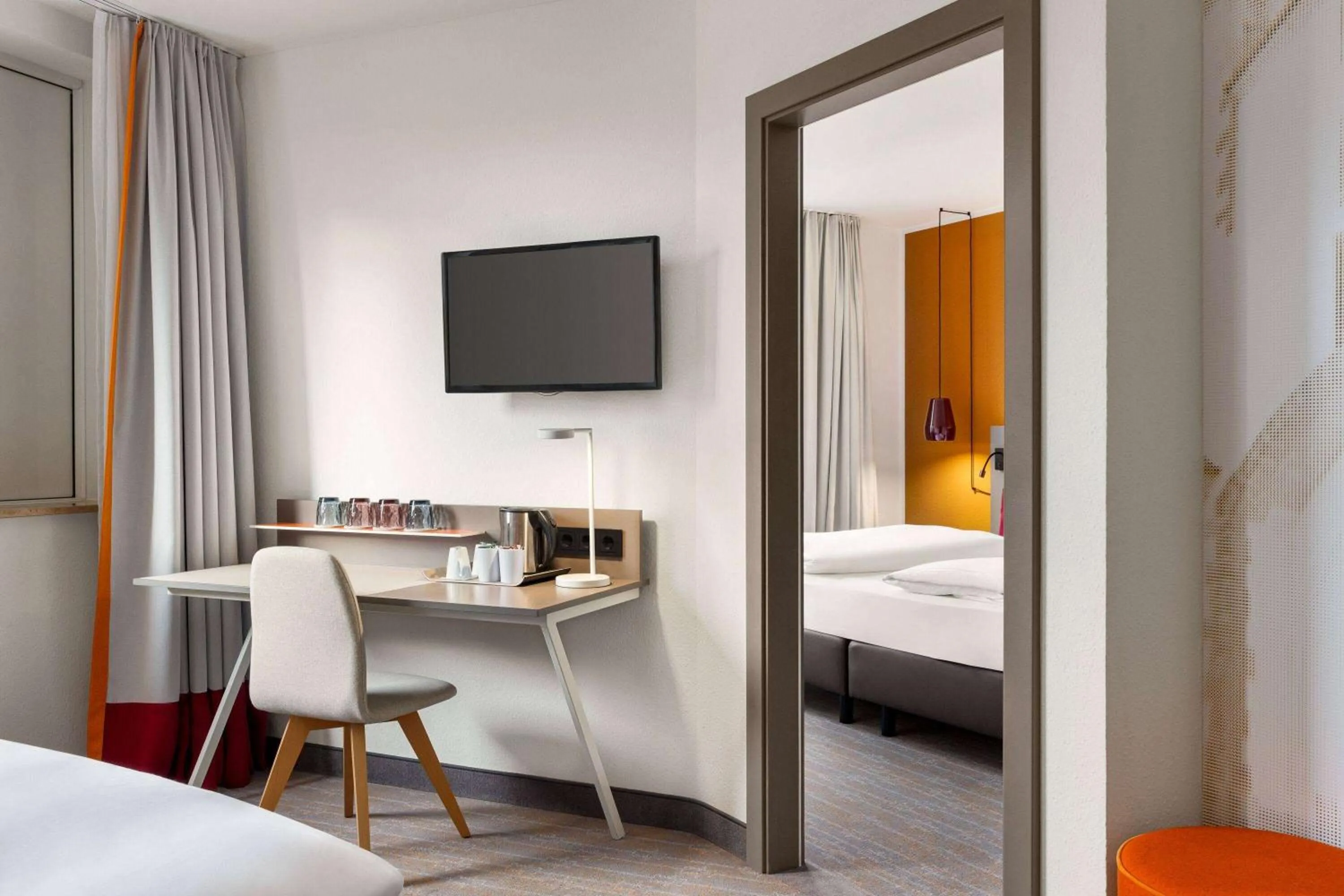 Photo of the whole room, Bed in Vienna House Easy by Wyndham Amberg