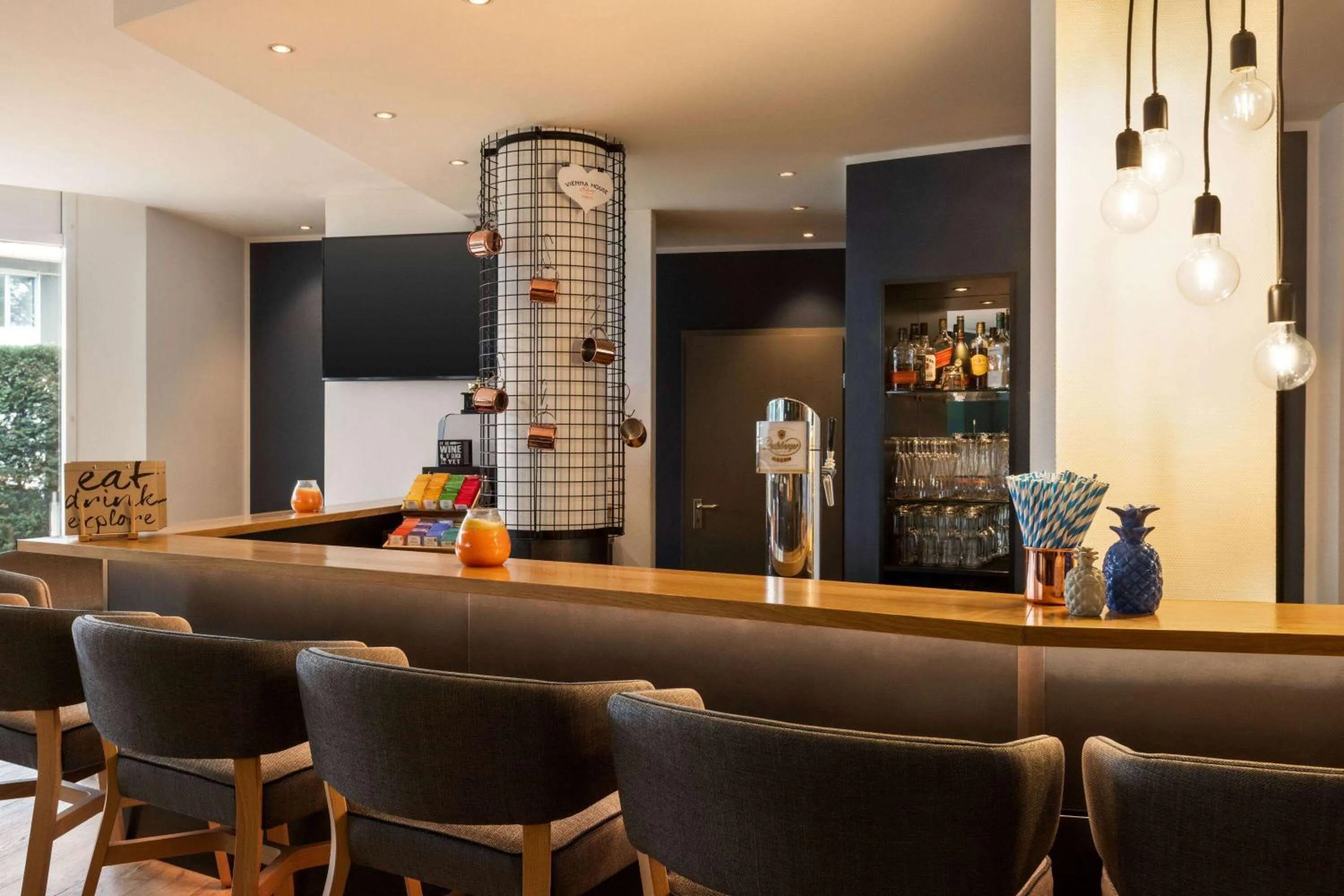 Lounge or bar in Vienna House Easy by Wyndham Amberg