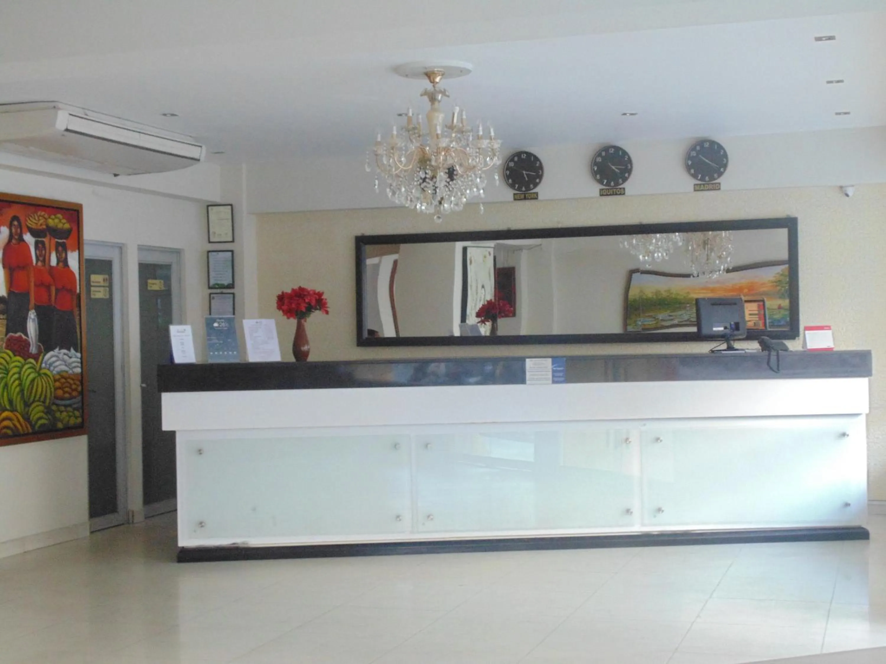 Lobby or reception in Samiria Jungle Hotel