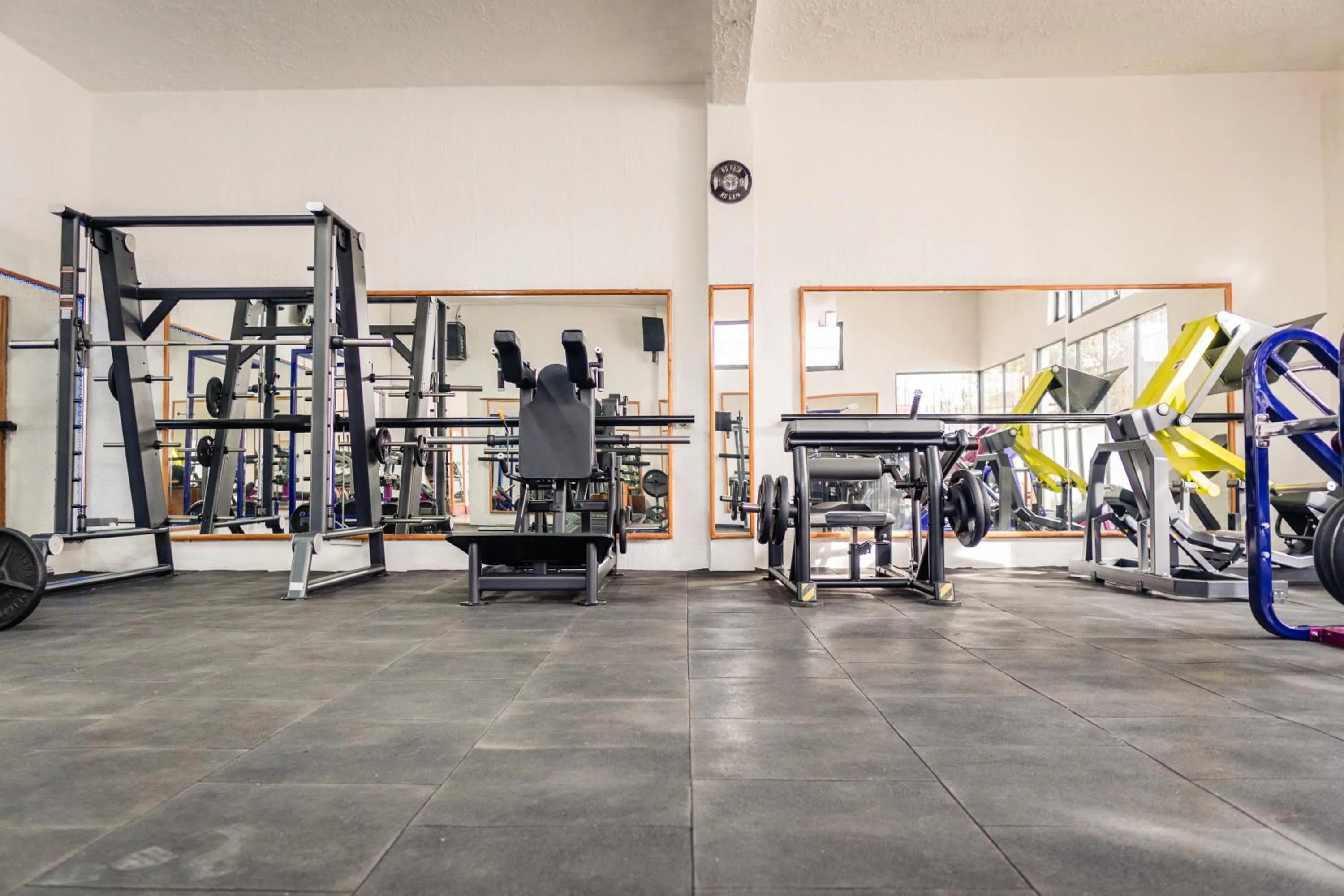 Fitness centre/facilities in Hotel Azucena