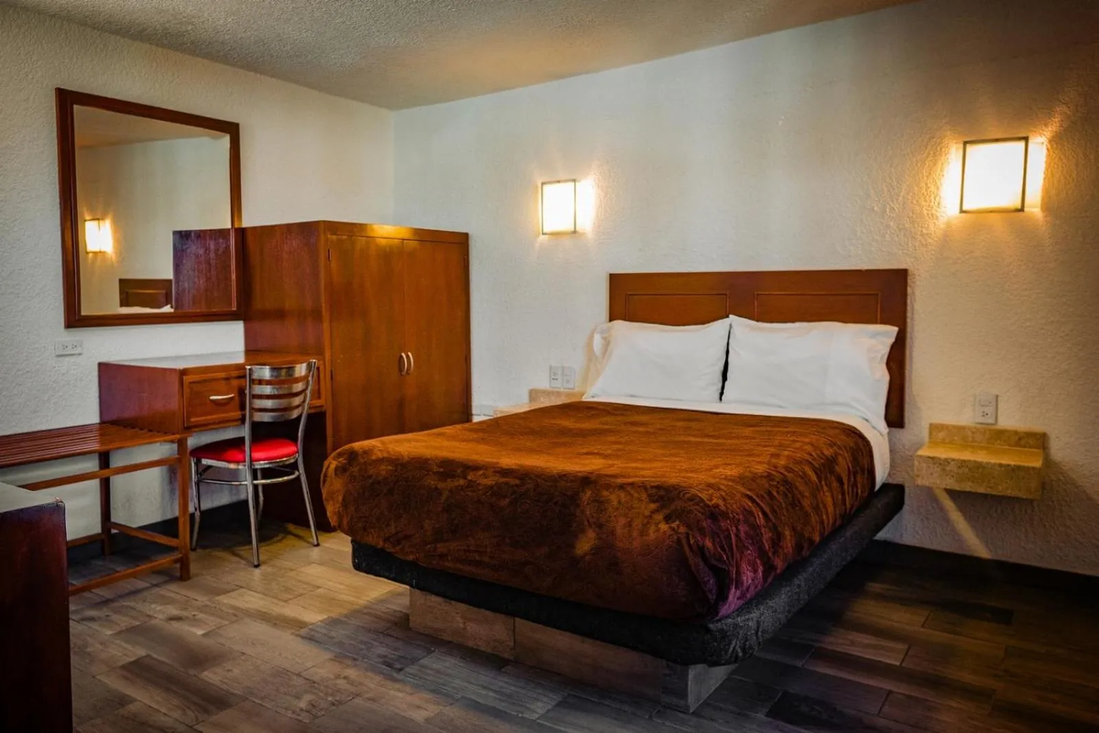 Bed in Hotel Azucena