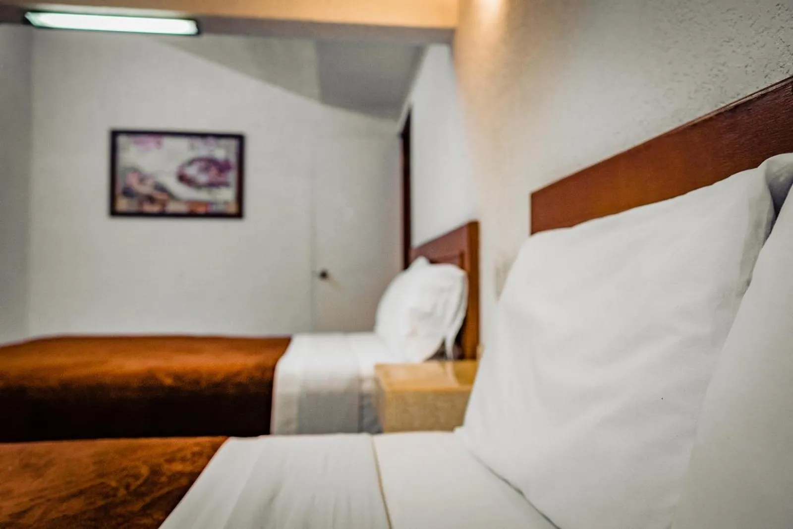 Bed in Hotel Azucena