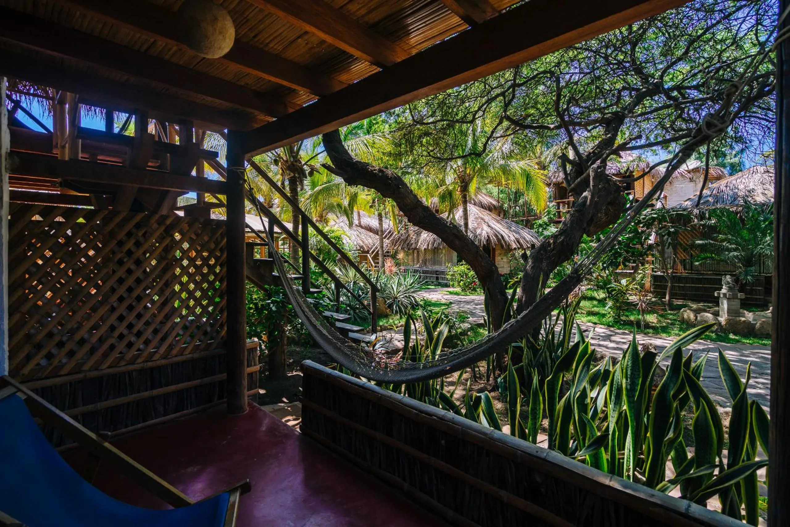 Balcony/Terrace in Kimbas Bungalows Mancora