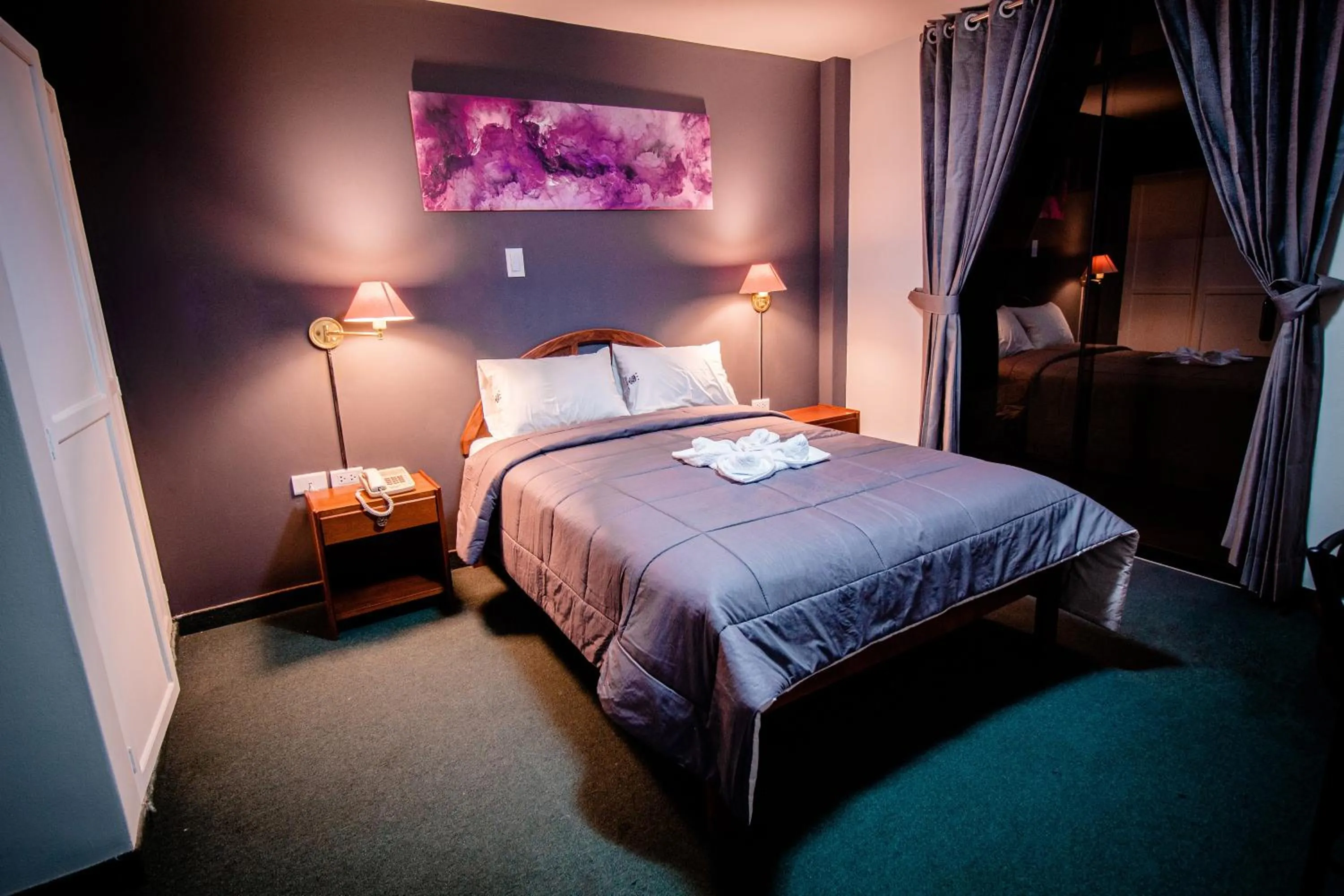 Bed in Saint Germain Hotel