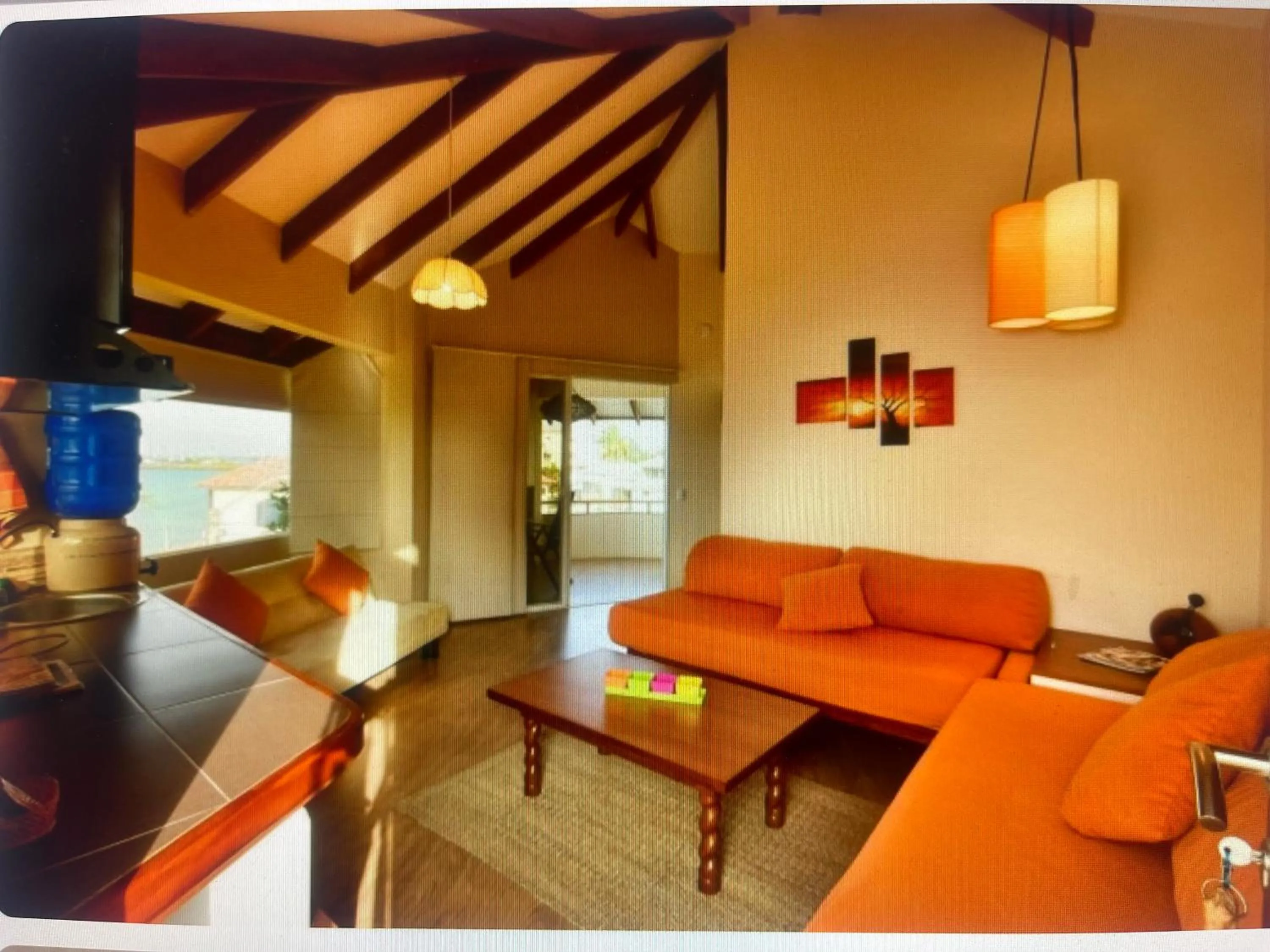 Garden view in Hotel Boutique Playa Canela Ecuador