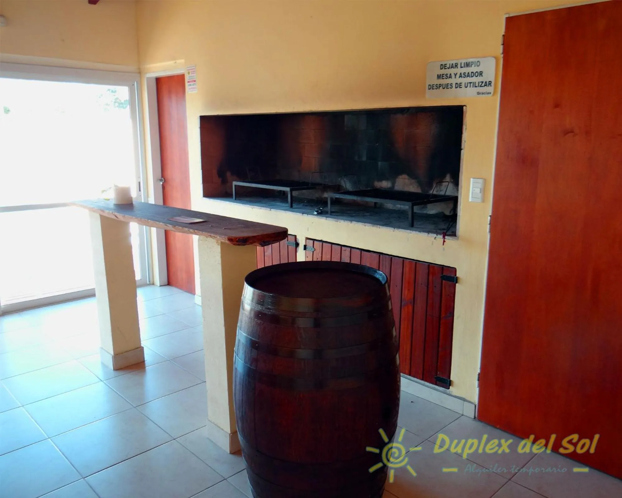 BBQ facilities in Duplex del Sol