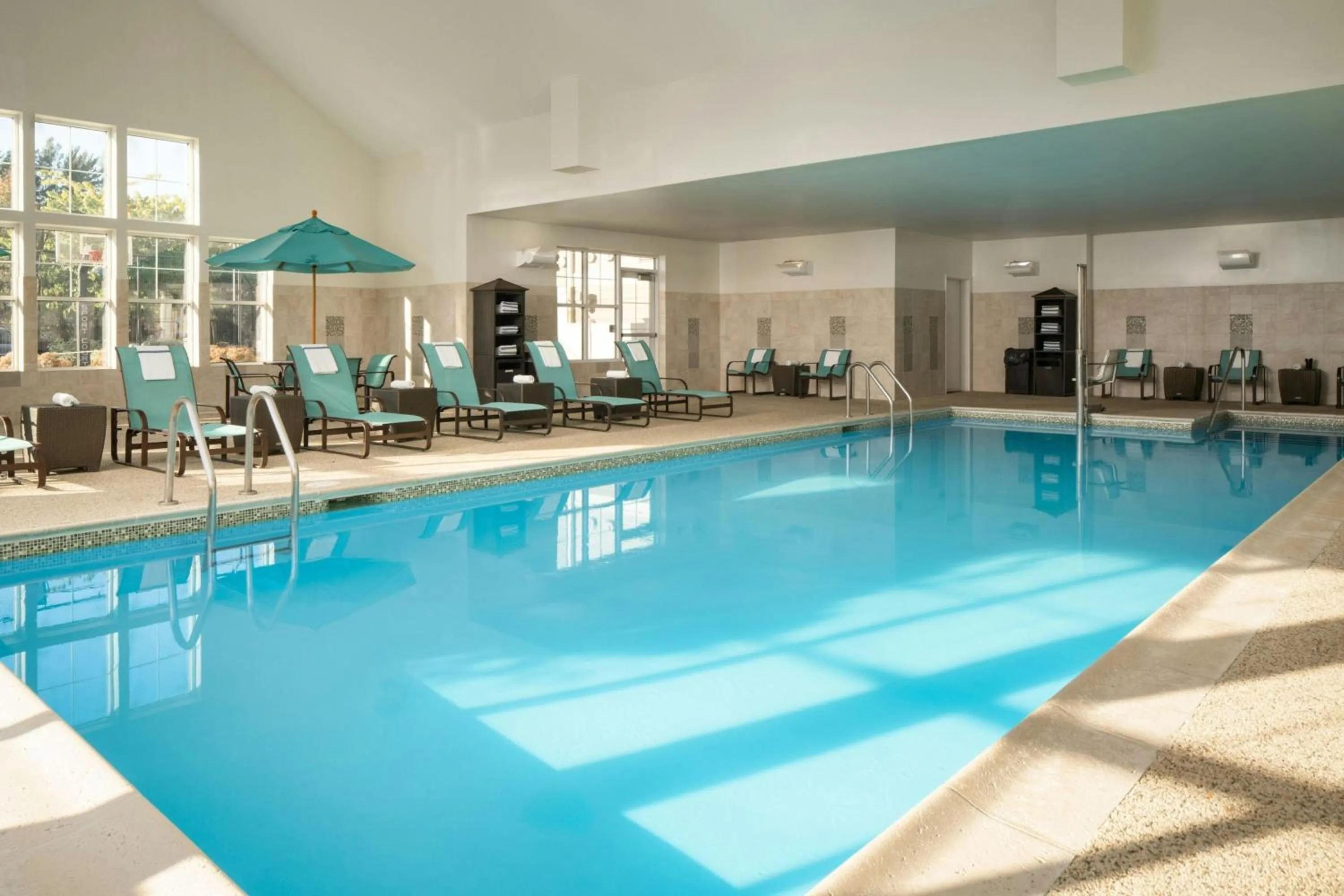 Swimming pool in Residence Inn by Marriott Springfield Chicopee