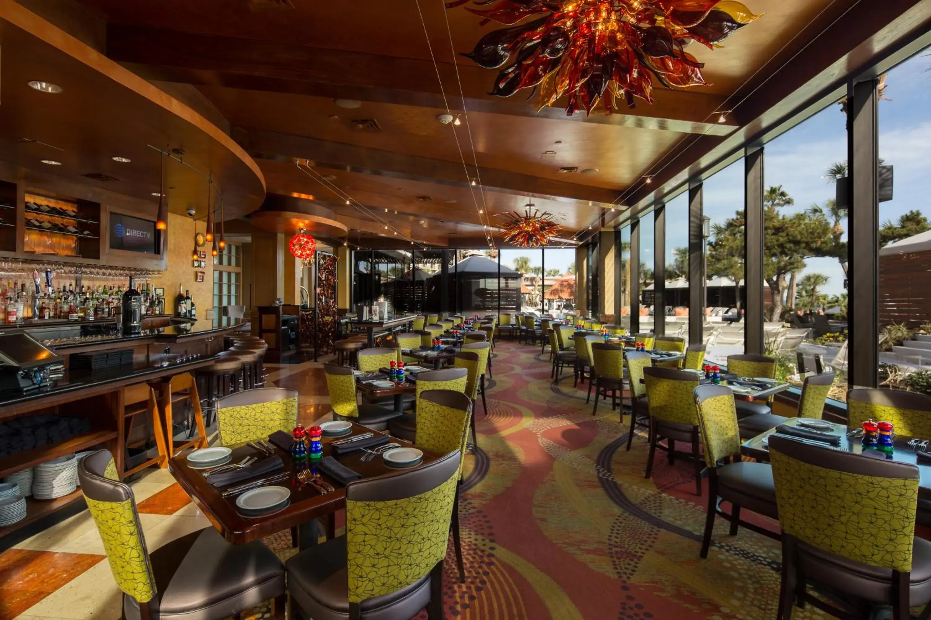 Pool view in The San Luis Resort Spa & Conference Center Pool view in The San Luis Resort Spa & Conference Center