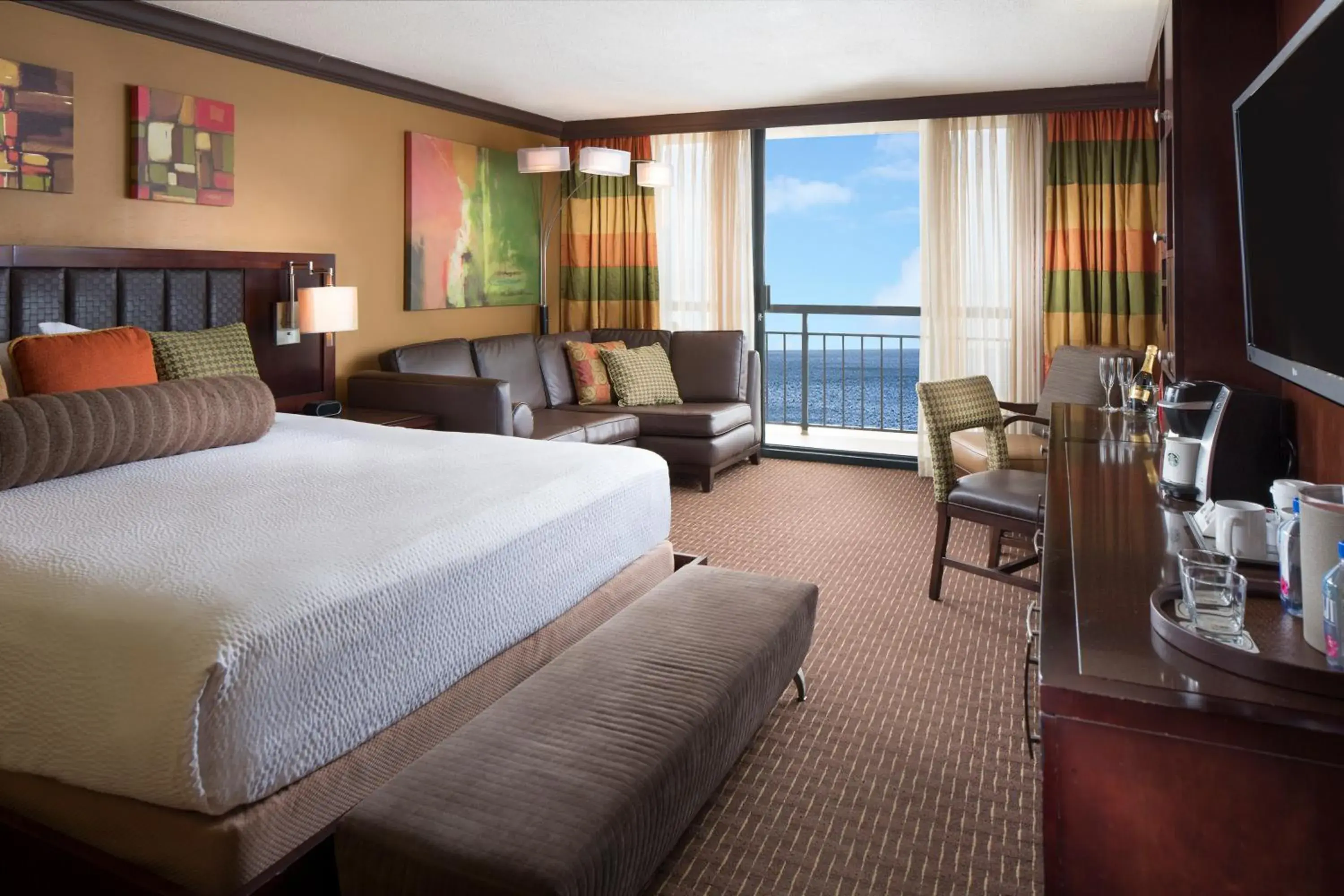 Sea view, Bed in The San Luis Resort Spa & Conference Center Sea view, Bed in The San Luis Resort Spa & Conference Center