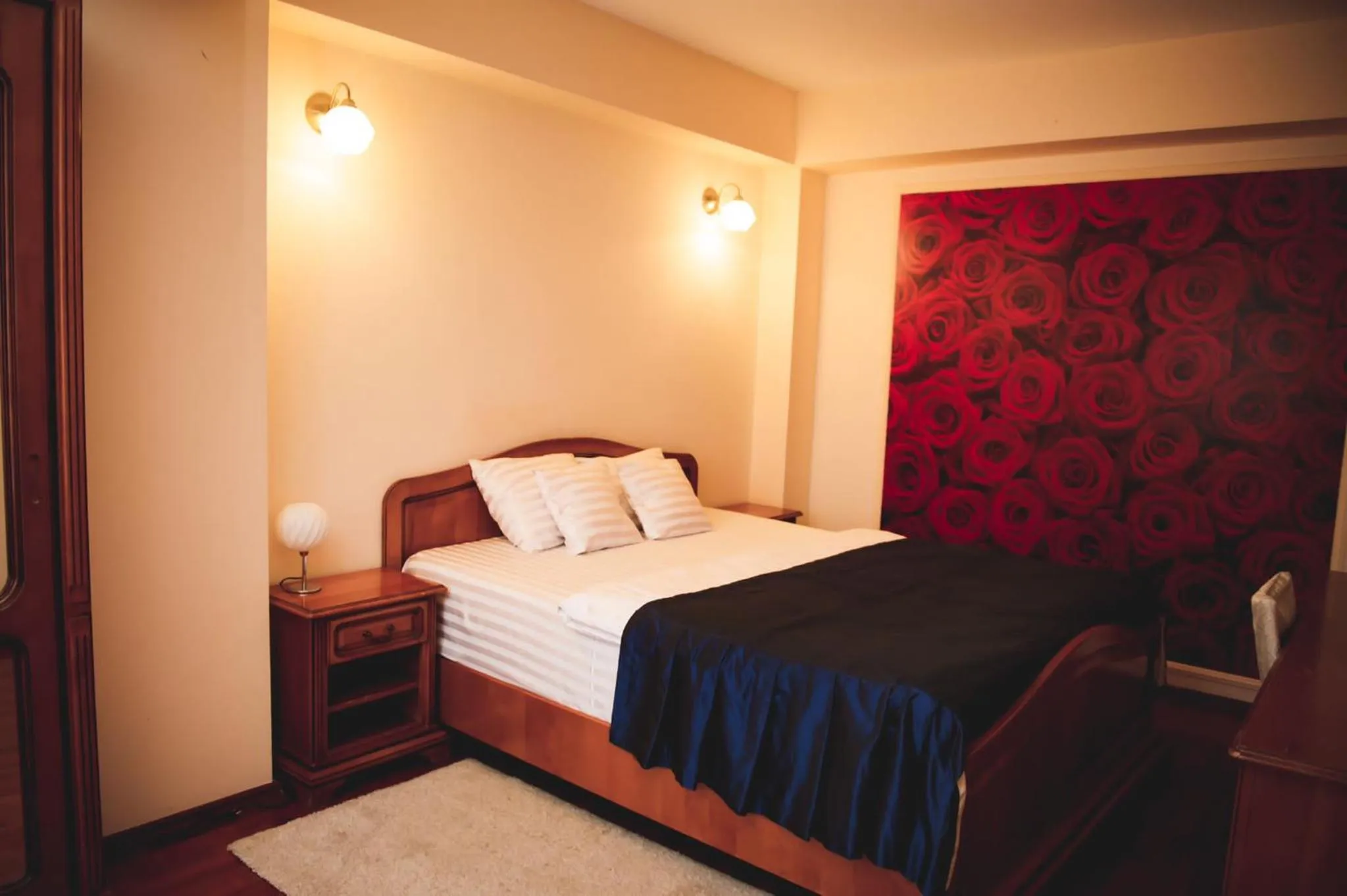 Bed in Hotel Senator