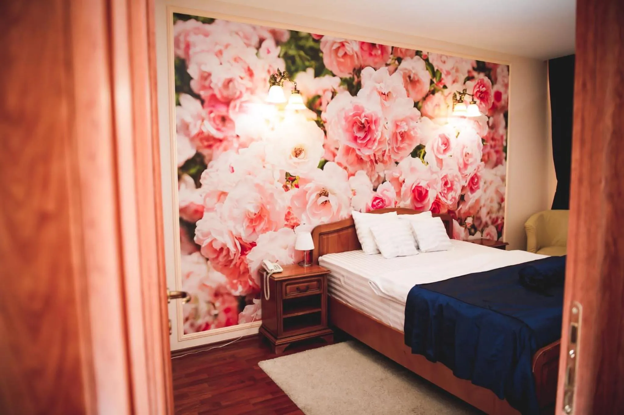 Bed in Hotel Senator