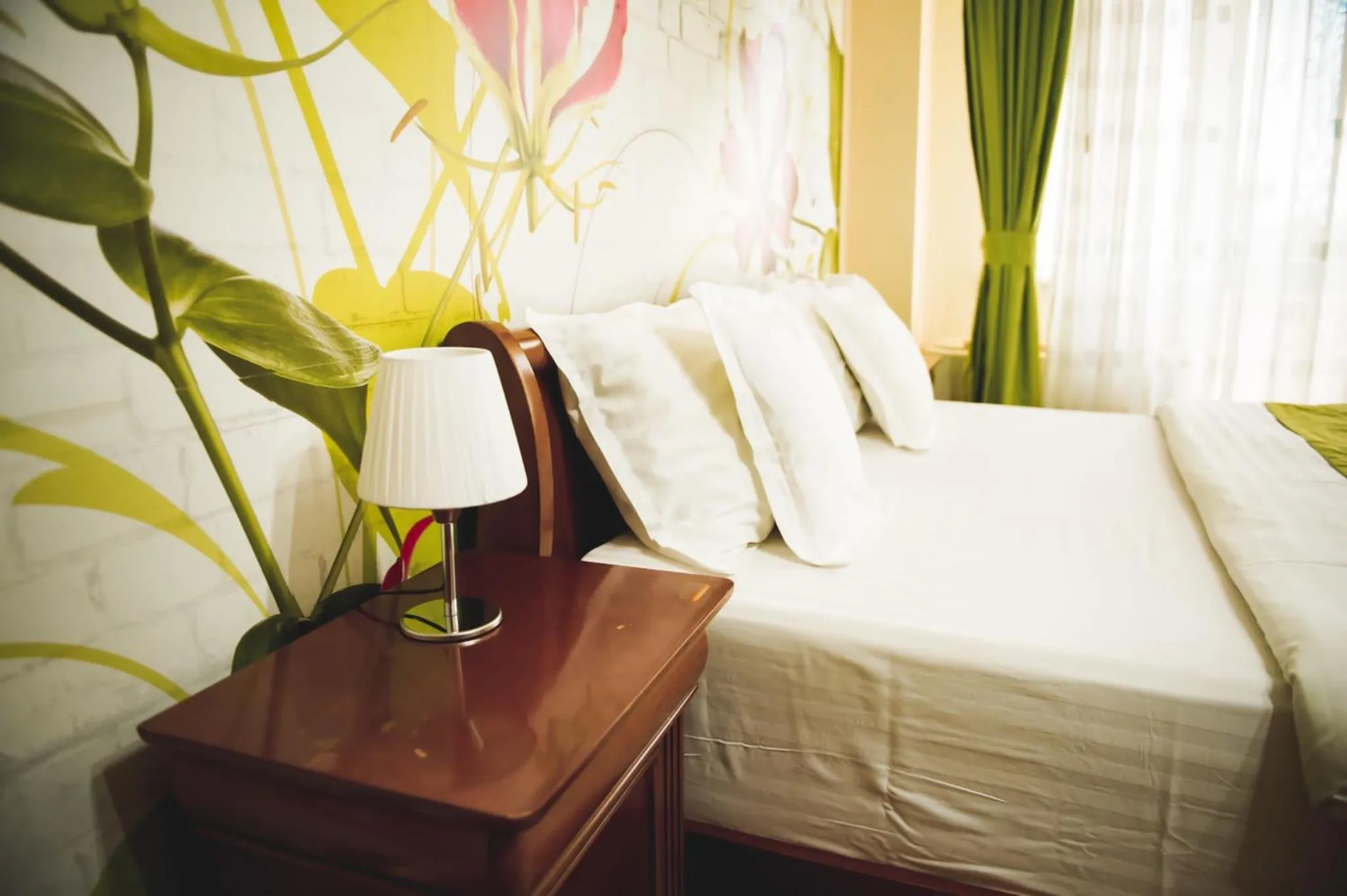 Bed in Hotel Senator