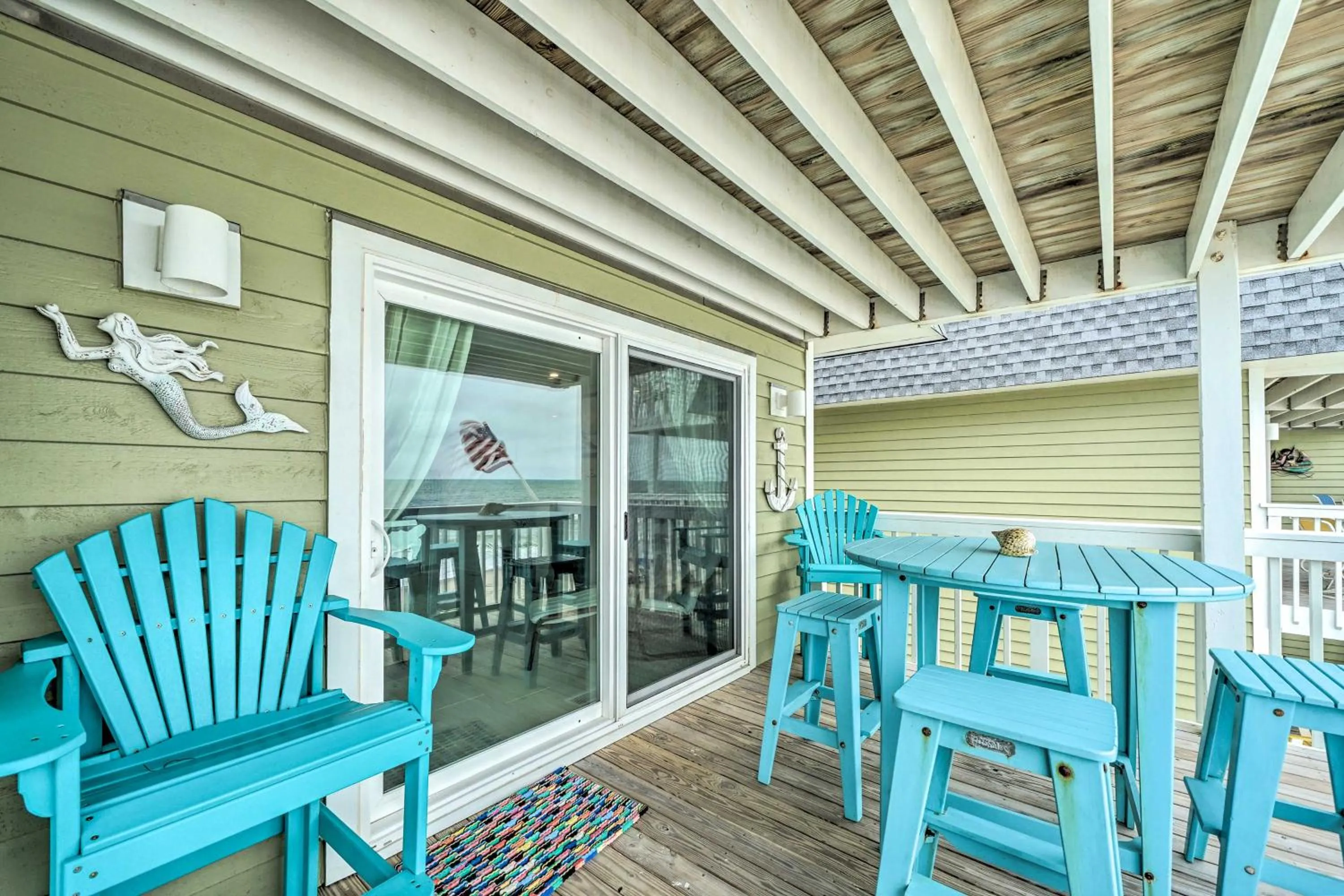 Ocean Dunes Kure Beach Condo with Balcony and Pool