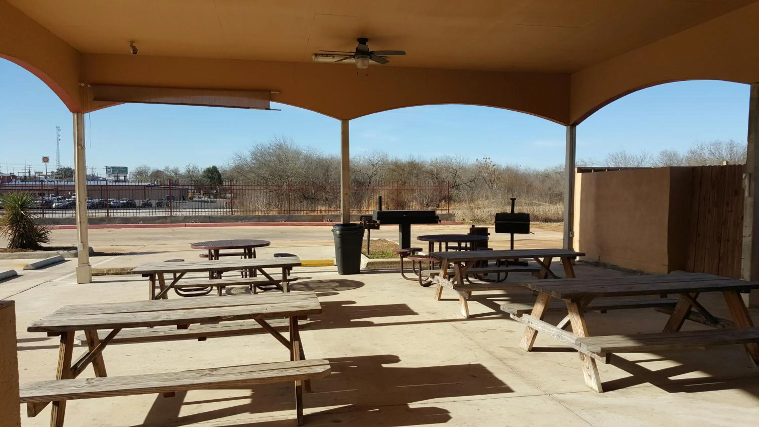 Patio in Executive Inn & Suites