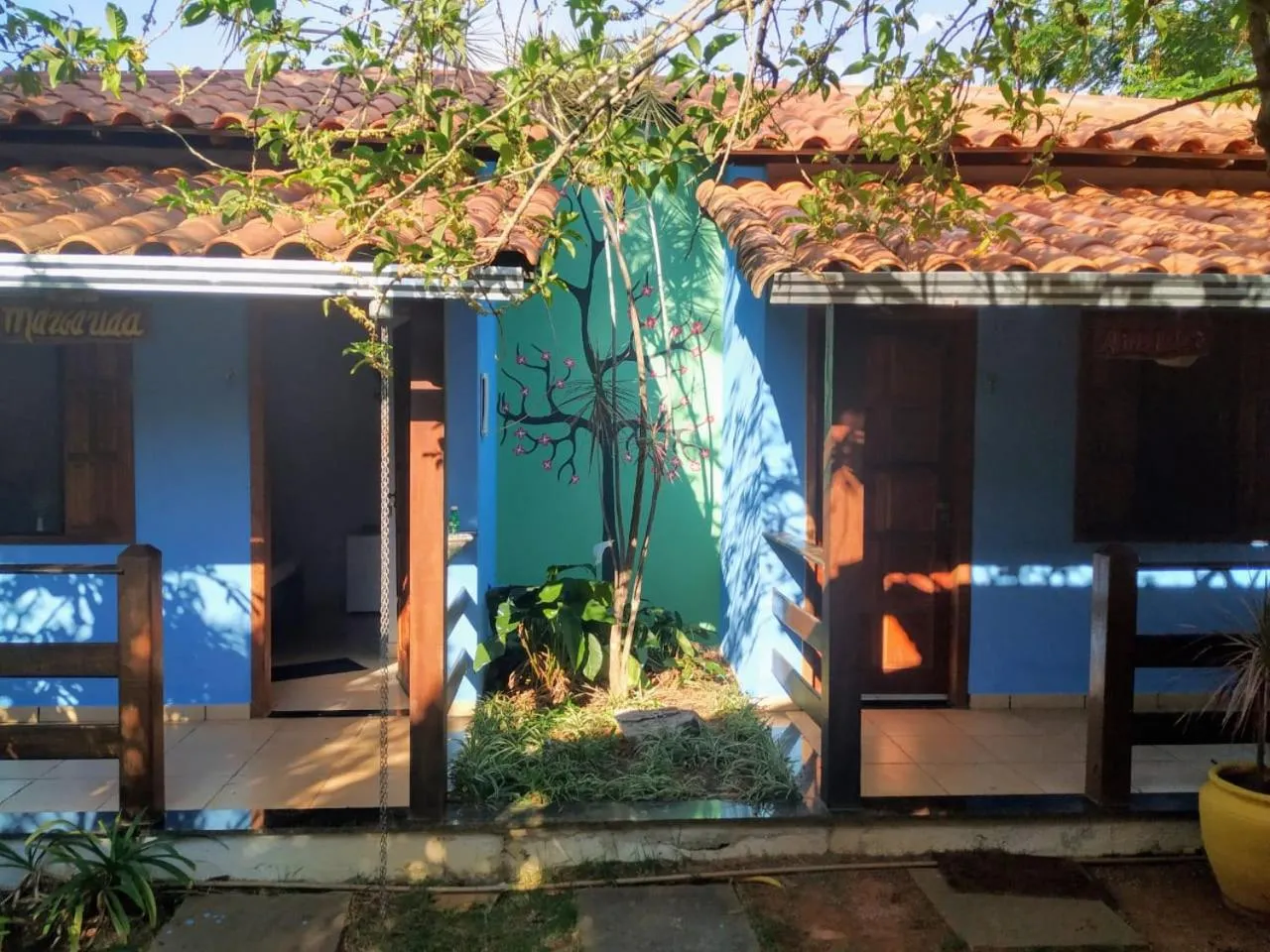 Patio in Pousada Licuri