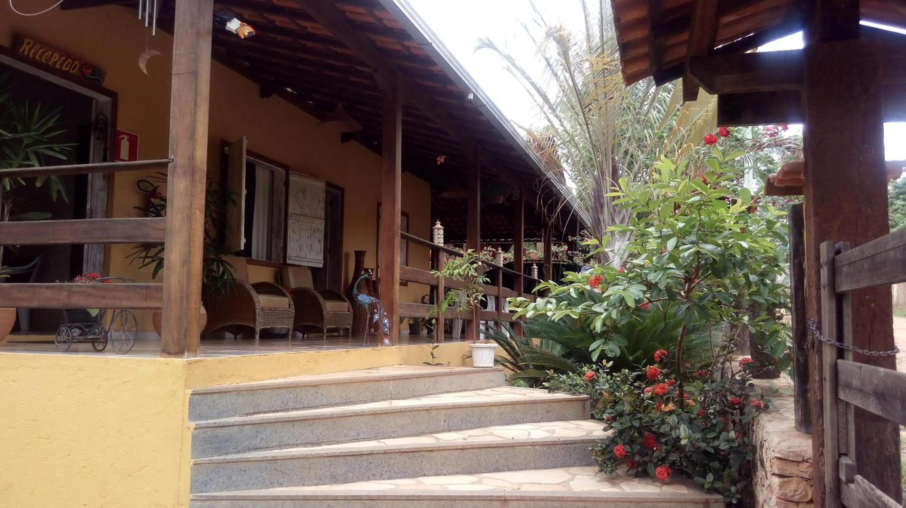 Facade/entrance in Pousada Licuri