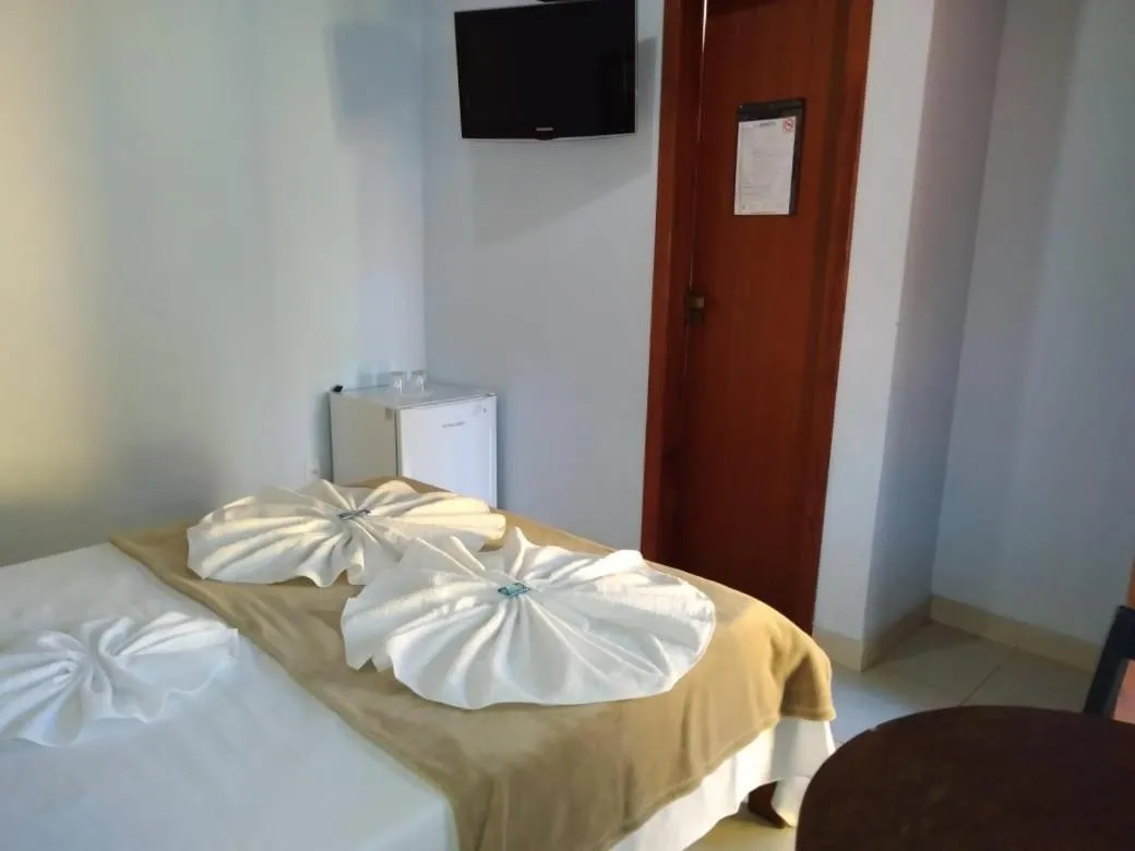 TV and multimedia, Bed in Pousada Licuri