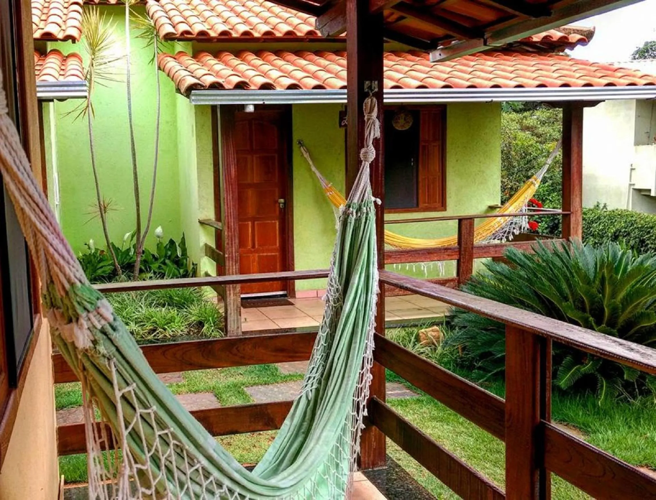 Patio in Pousada Licuri