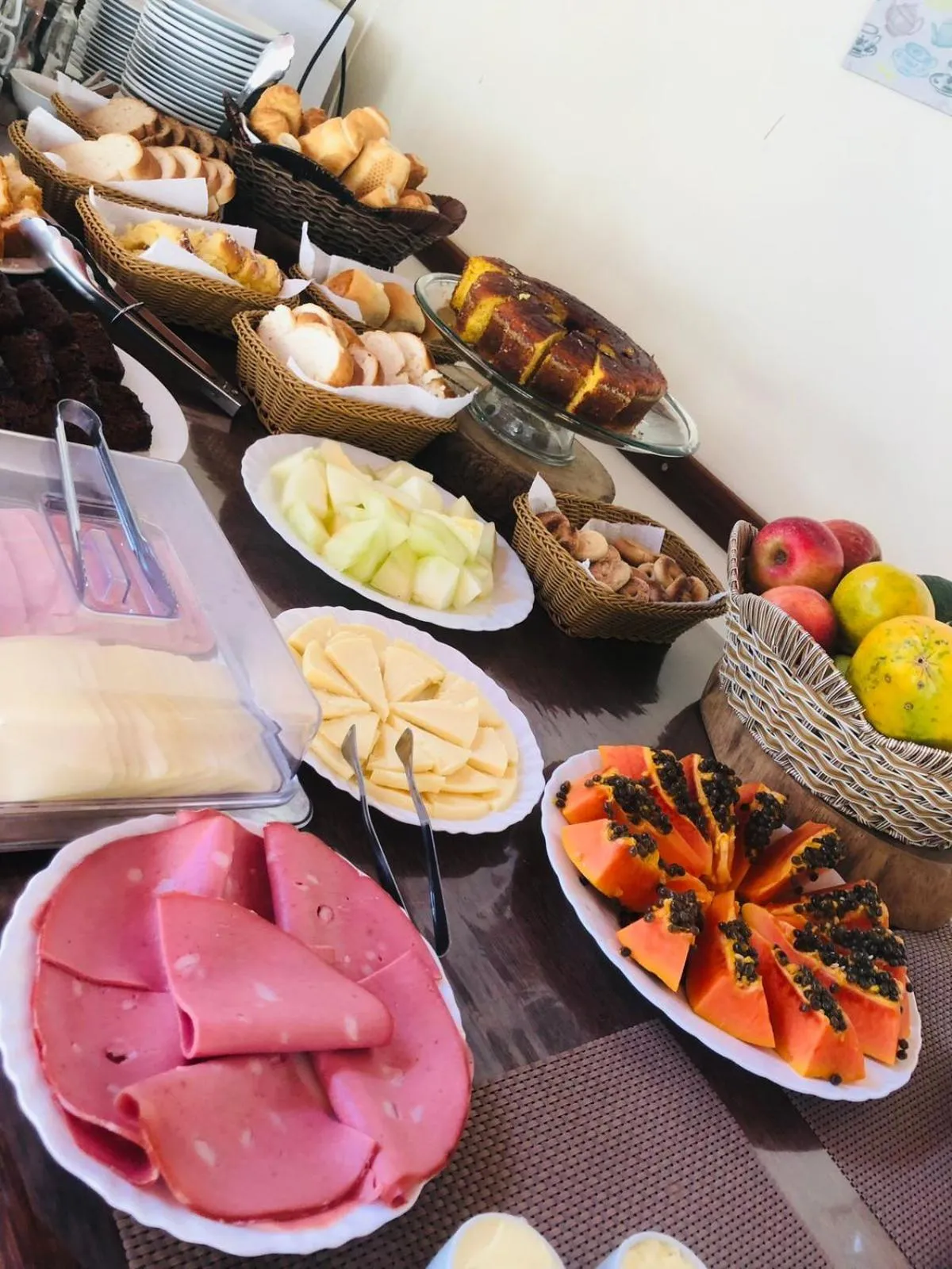 Breakfast in Pousada Licuri
