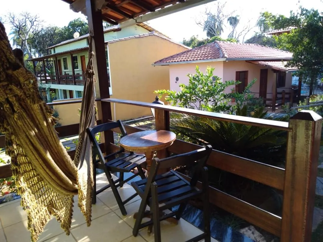 Balcony/Terrace in Pousada Licuri