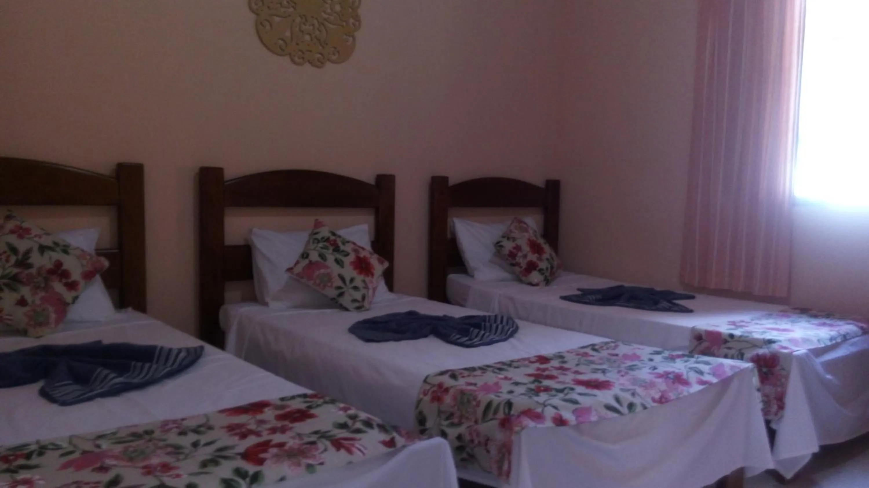 Bed in Pousada Licuri