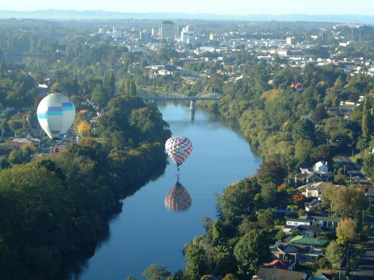 Bird's eye view in Brooklyn Motor Lodge