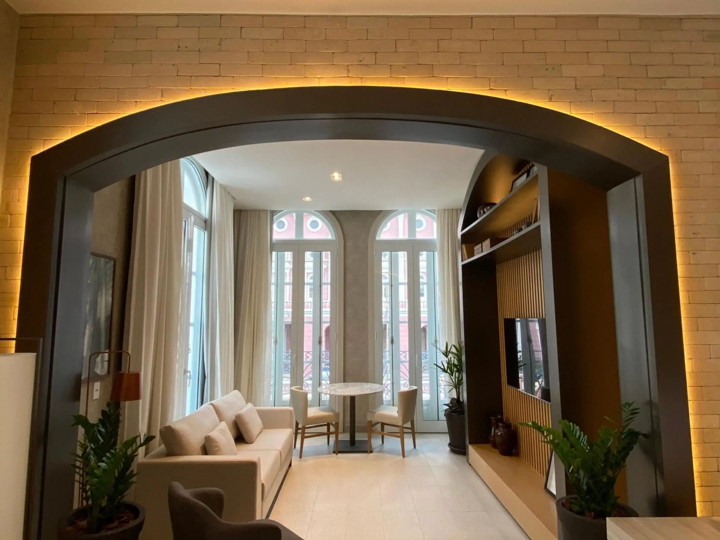 Living room in Juma Ópera Boutique Hotel & Spa Living room in Juma Ópera Boutique Hotel & Spa