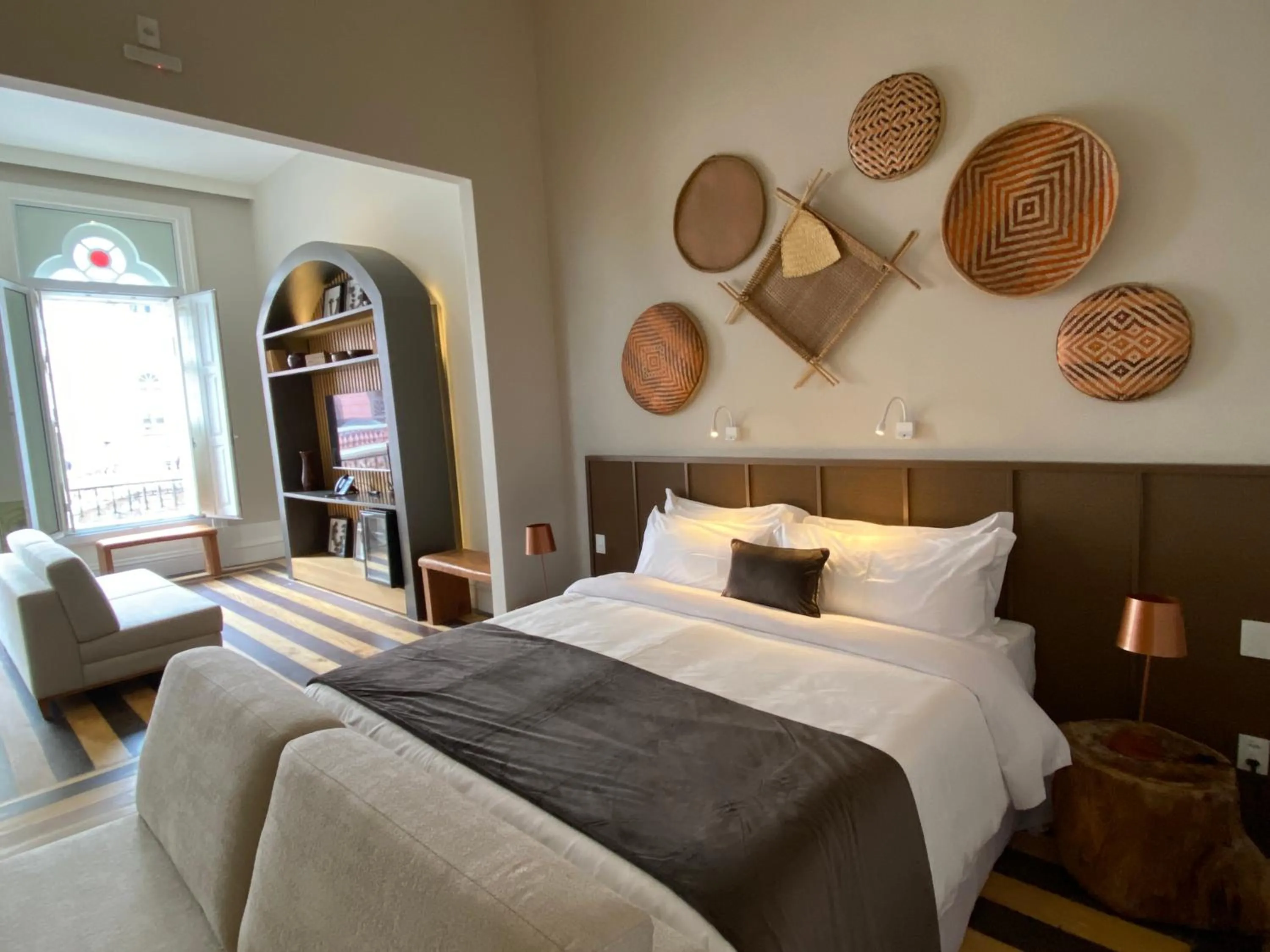 Bed in Juma Ópera Boutique Hotel & Spa