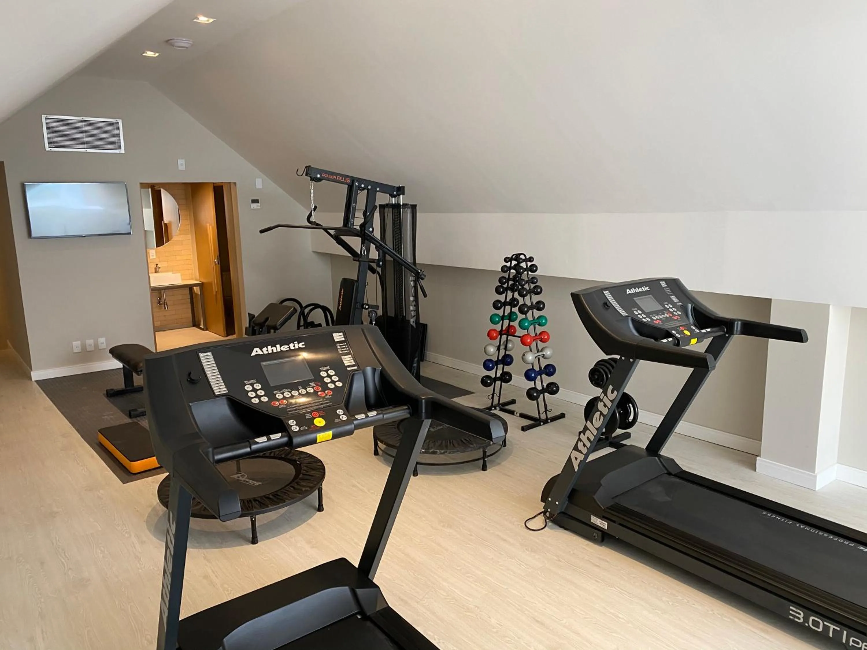 Fitness centre/facilities in Juma Ópera Boutique Hotel & Spa