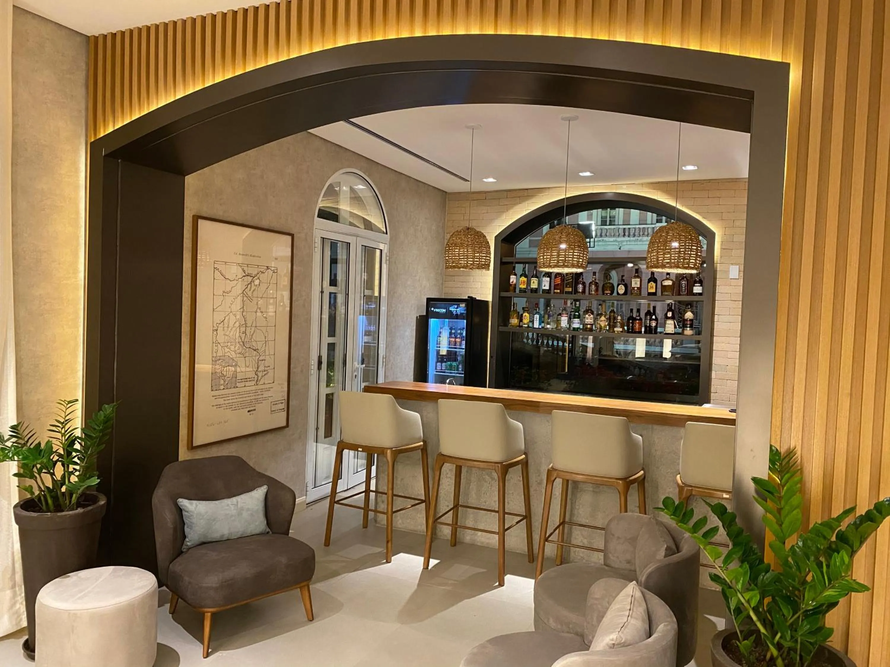 Lounge or bar in Juma Ópera Boutique Hotel & Spa